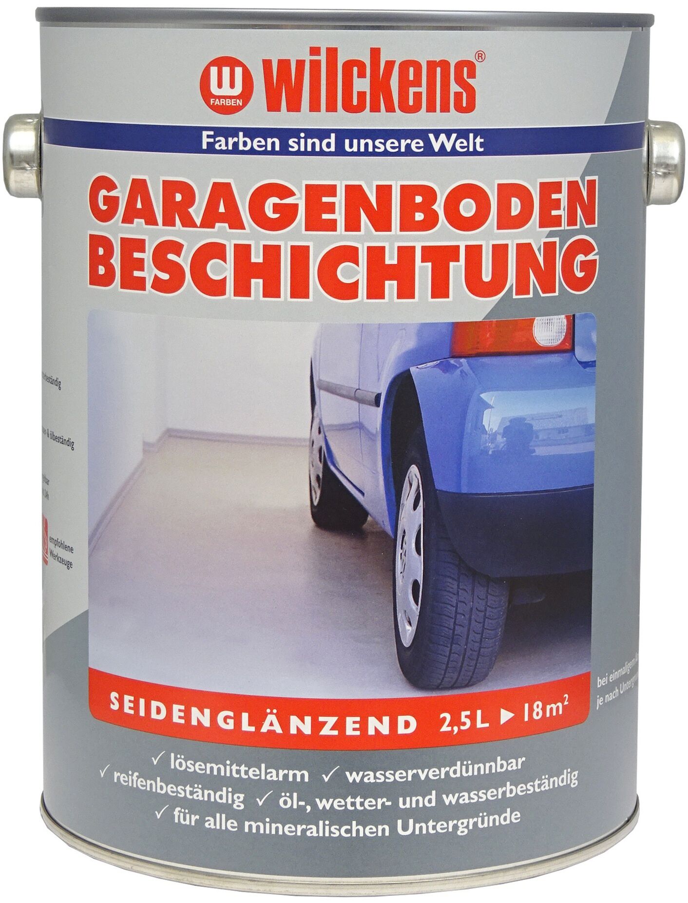 266136 Wilckens Garagenbodenbeschichtung RAL 7016 2.5l