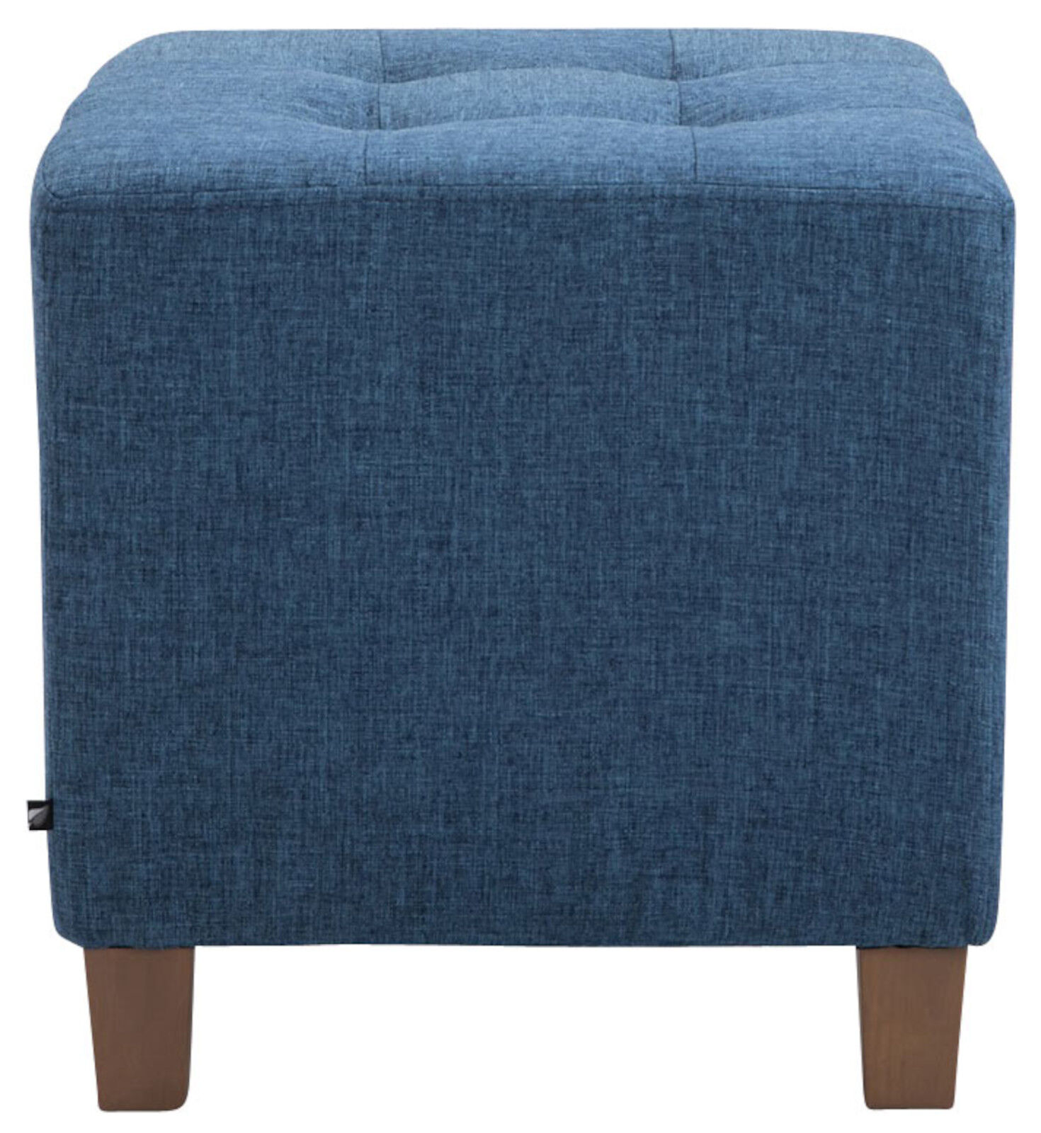 2er Set Sitzhocker Pharao, antik-hell, blau