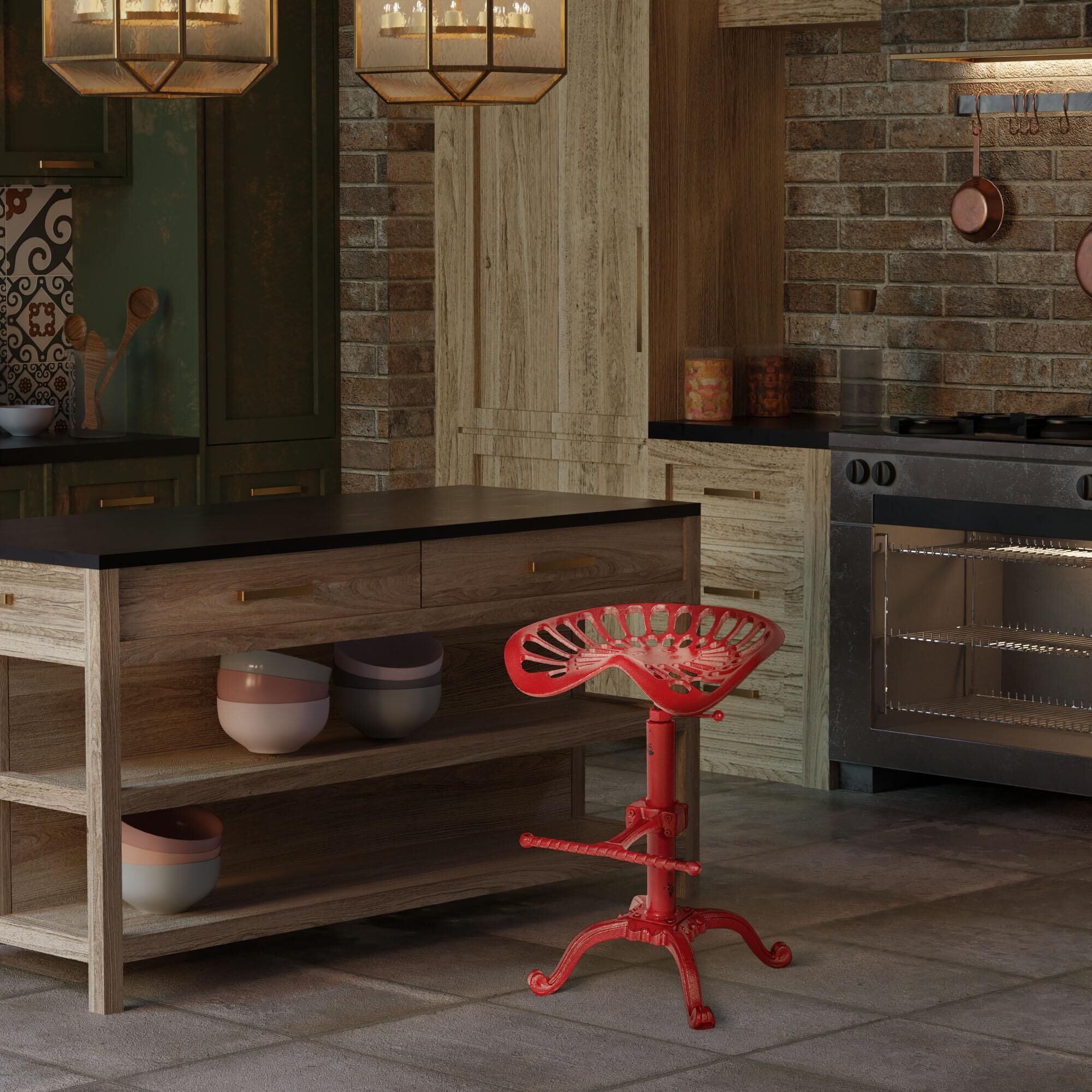Barhocker Butch, rot