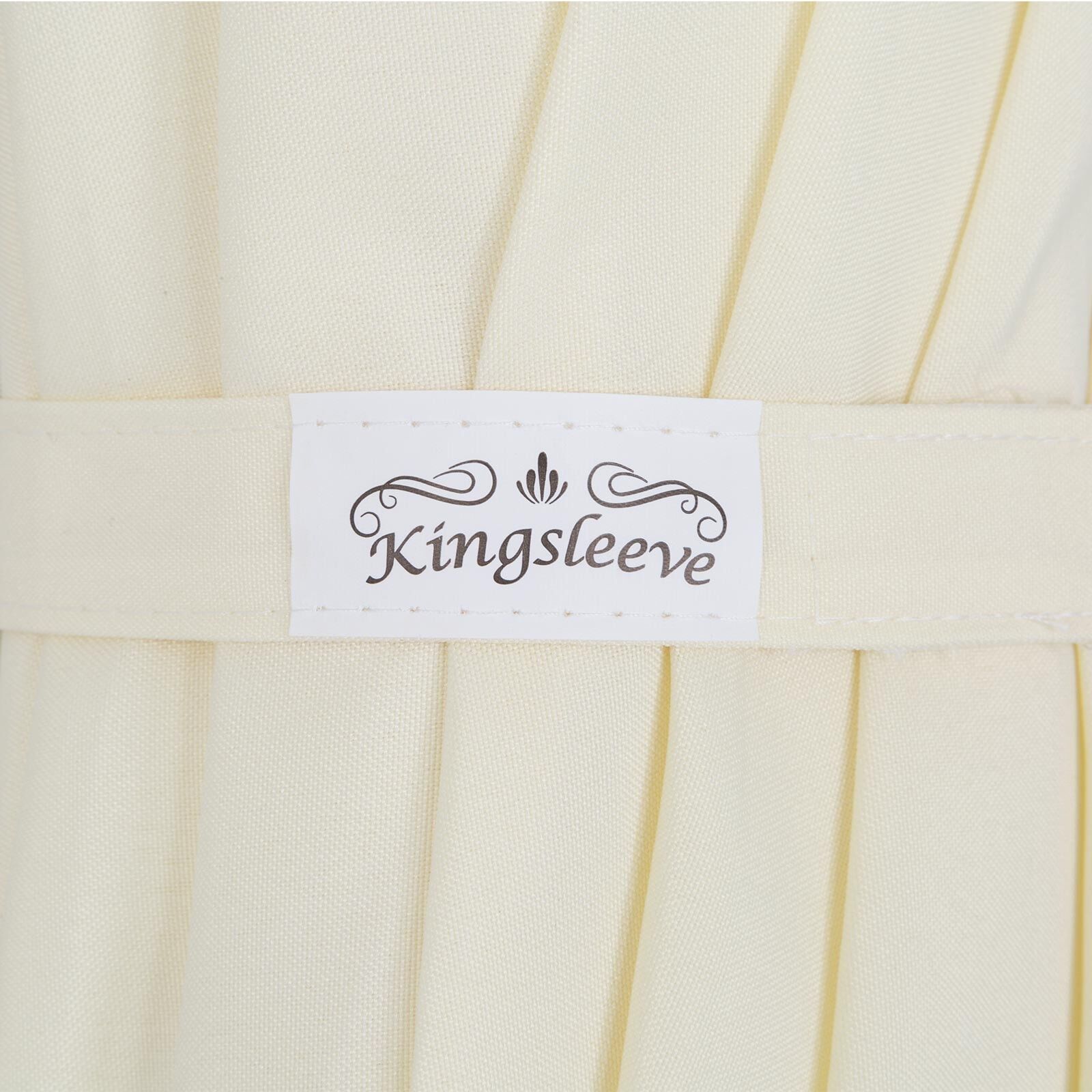 Sonnenschirm Fiji Beige Ø200cm UV-Schutz 80+ mit Kurbel