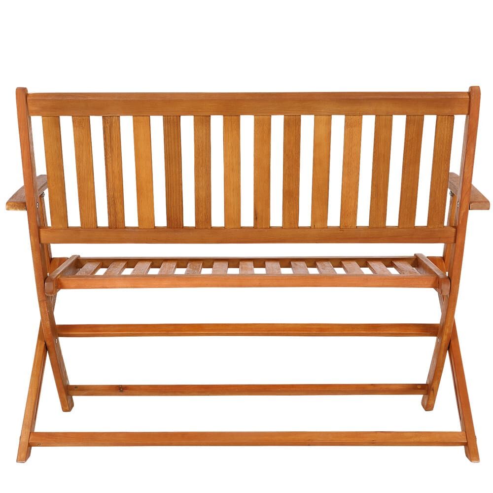 Gartenbank Eukalyptusholz FSC®-zertifiziert 120x55x90cm