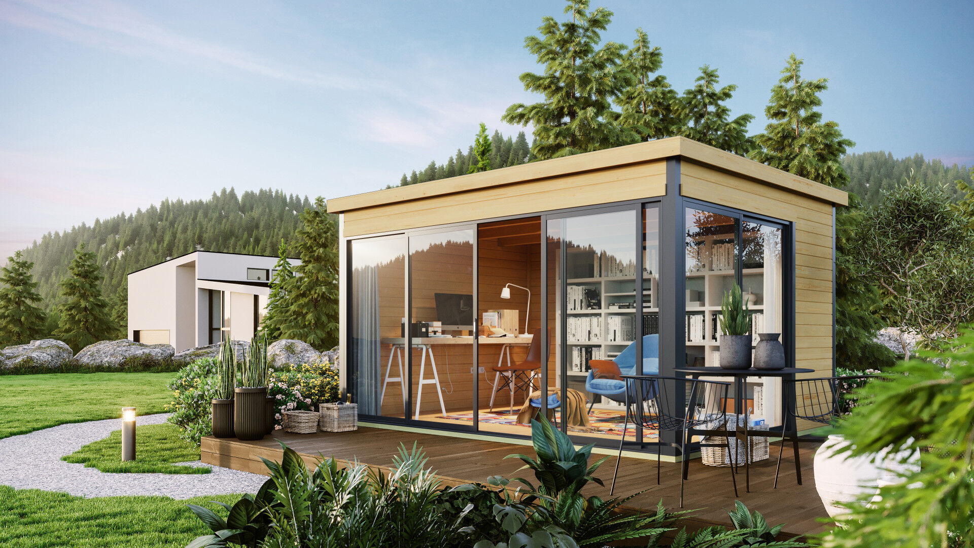 Lasita Maja Gartenhaus Domeo 4
