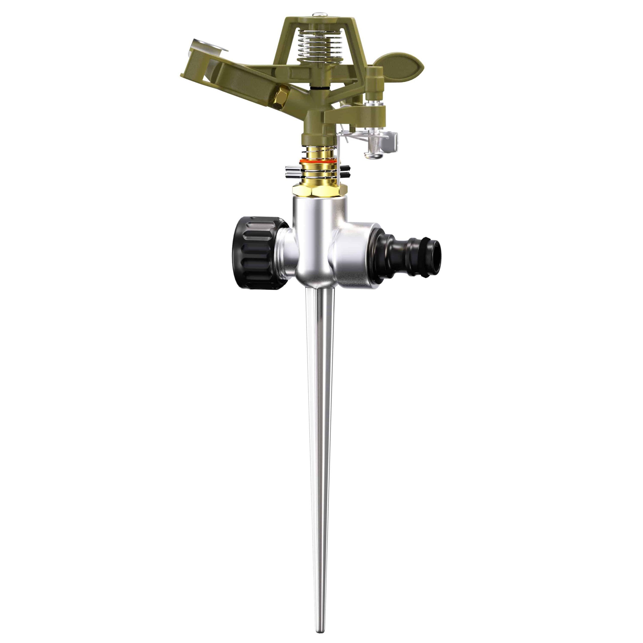 Rasensprenger Impulsregner 29x11x6cm 530m²