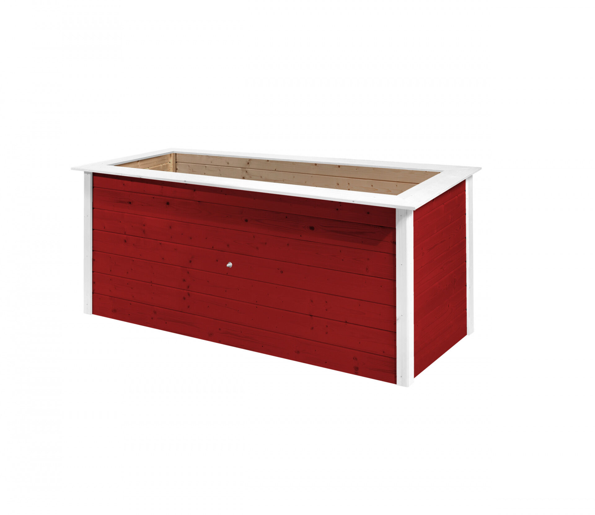 weka Profi-Hochbeet 669 C, schwedenrot/weiss, 28 mm