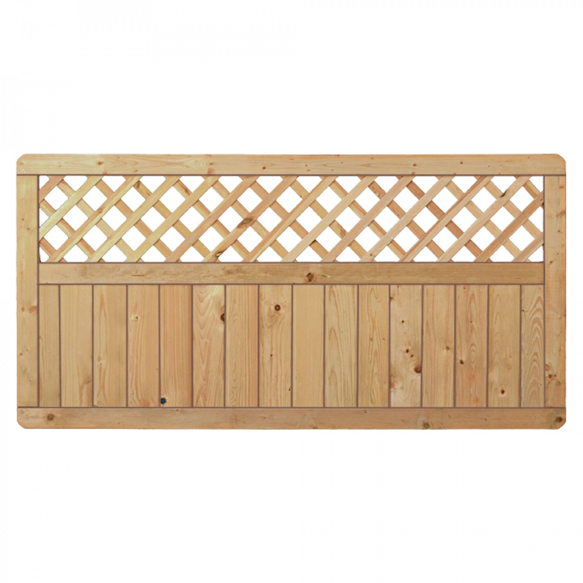 CLASSIC-Serie-Senkrecht Ranki, 180 x 90 cm, kdi-grün, Rahmen 40/70 mm, Profilbretter 16/118 mm