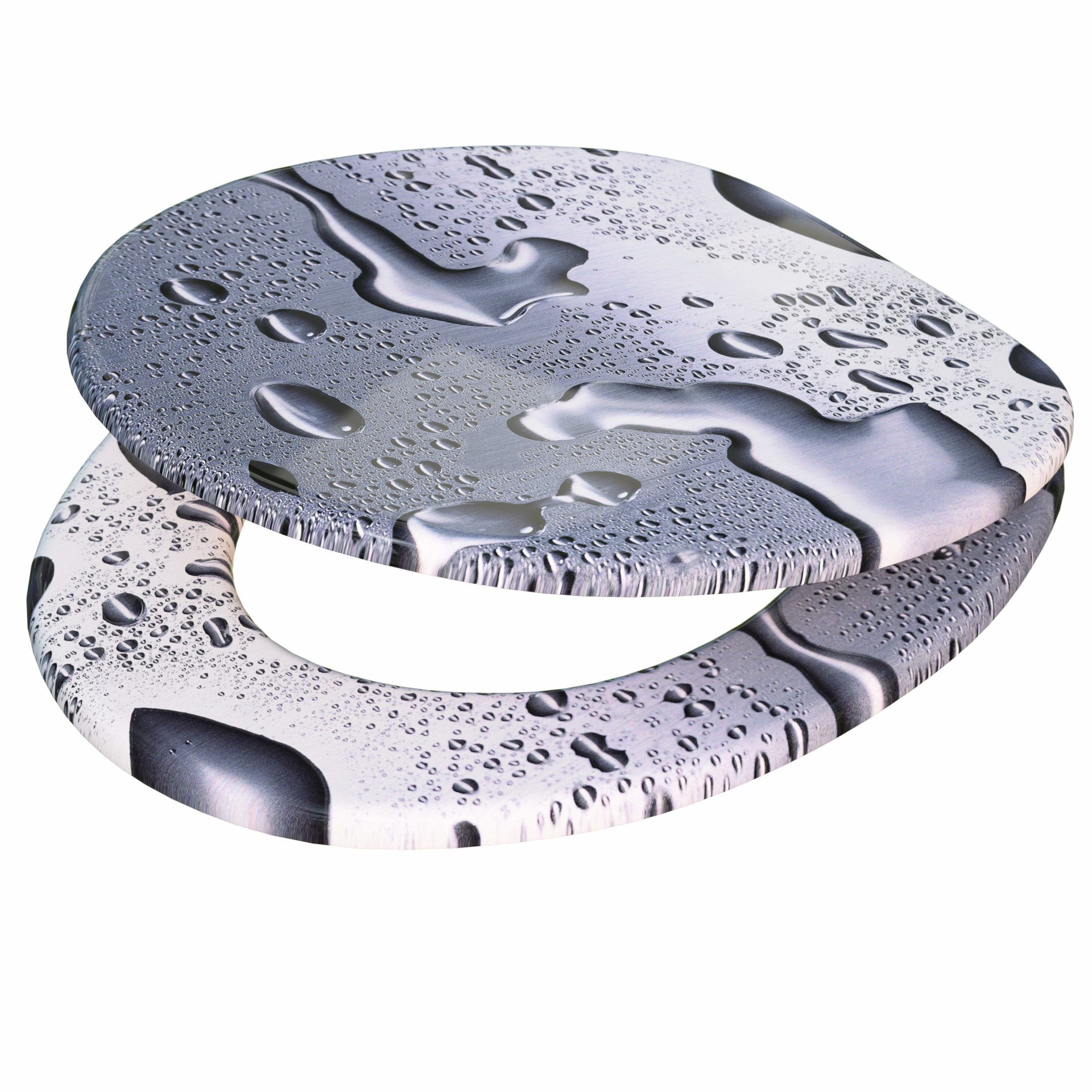 Toilettensitz Waterdrops mit Absenkautomatik