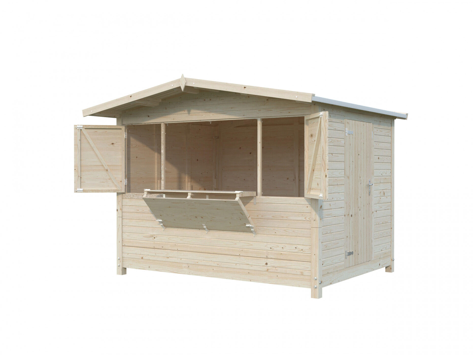 Palmako Marian 6,2 m2 - Klappbarer Marktstand