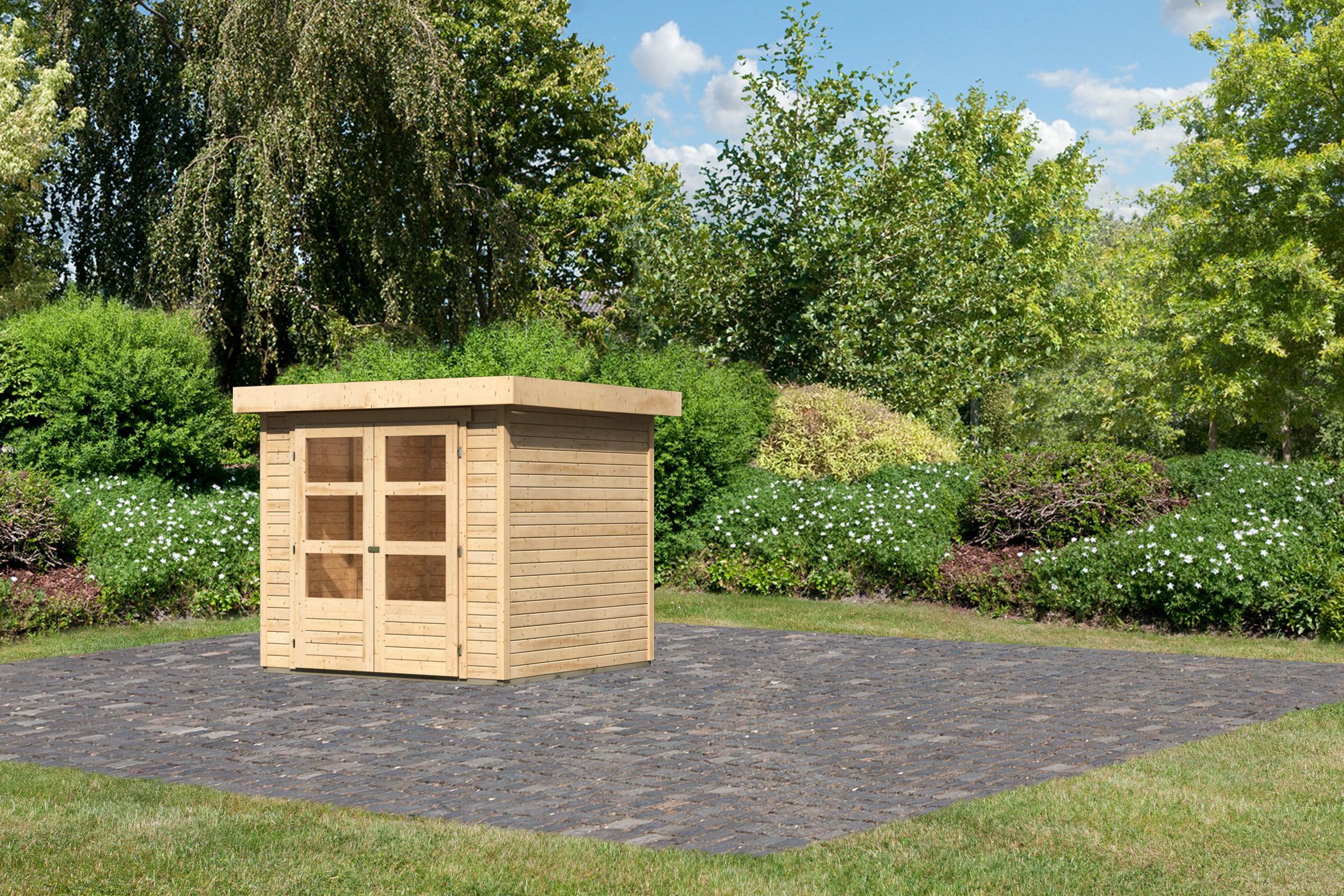 Karibu Gartenhaus Askola 2