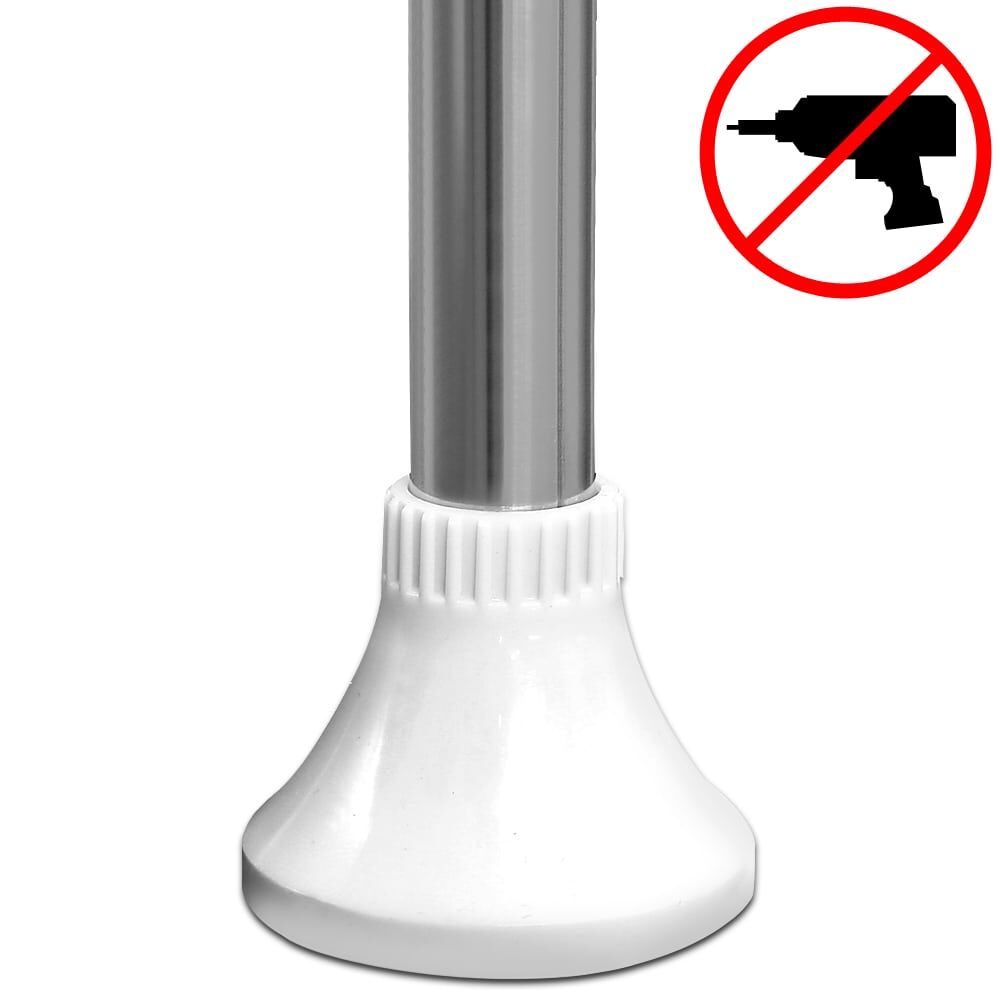 Teleskop Duschregal Edelstahl 92-306cm