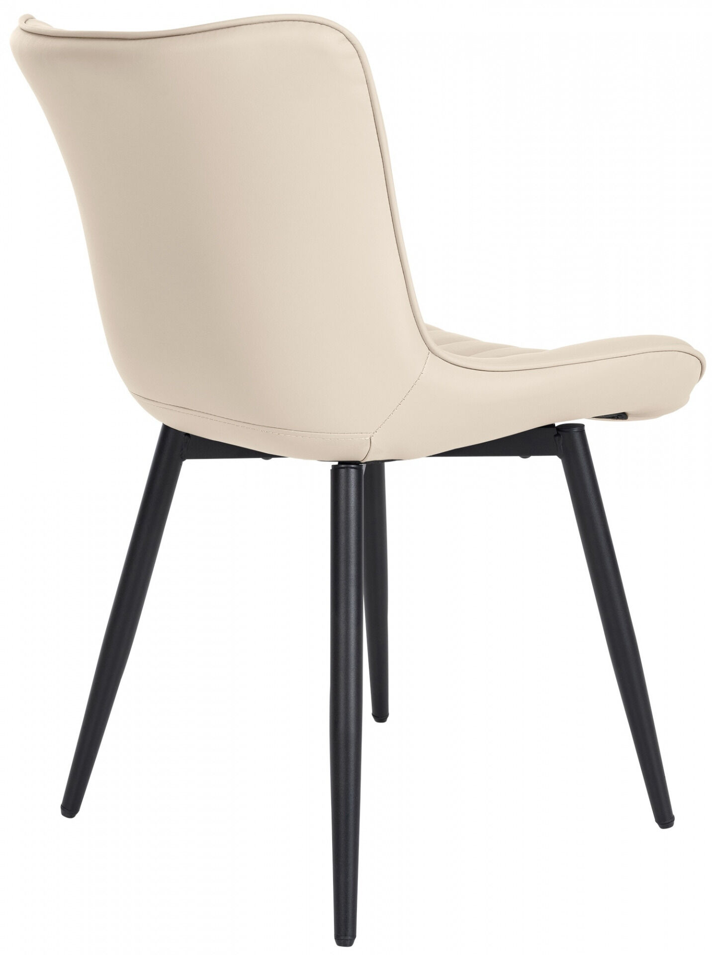 Stuhl Largo Kunstleder, creme