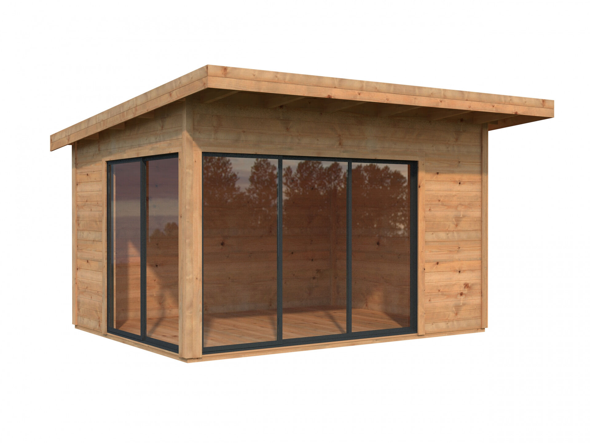 Palmako Pultdach Gartenhaus Andrea 11,2 m² Slide