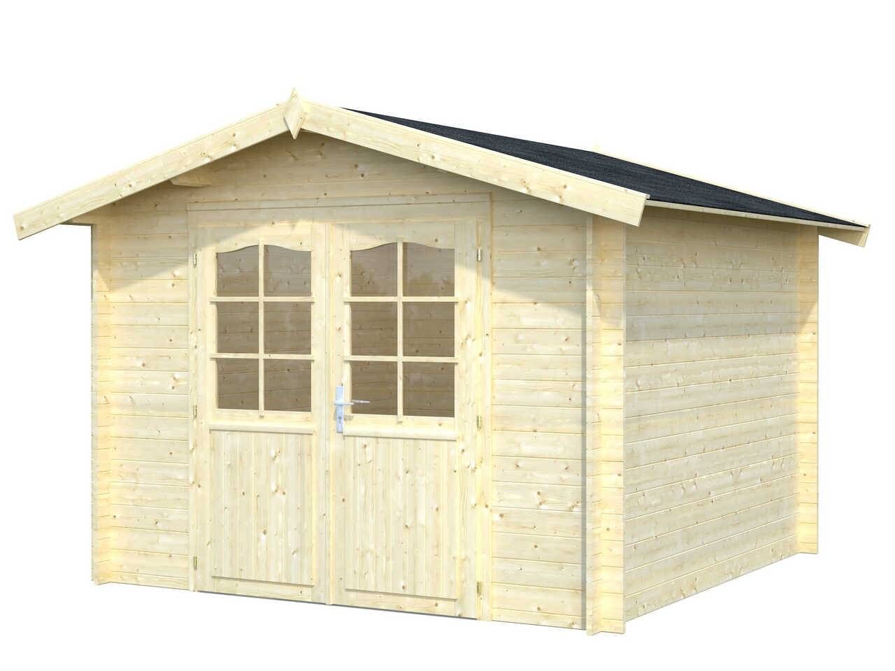 Palmako Gartenhaus Lotta 7,3 m² freigestellt