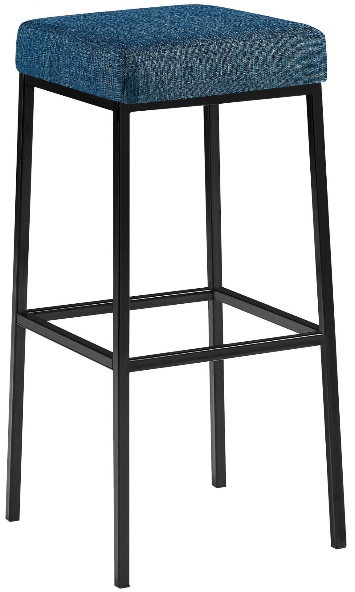 Barhocker Montreal B85 Stoff, blau