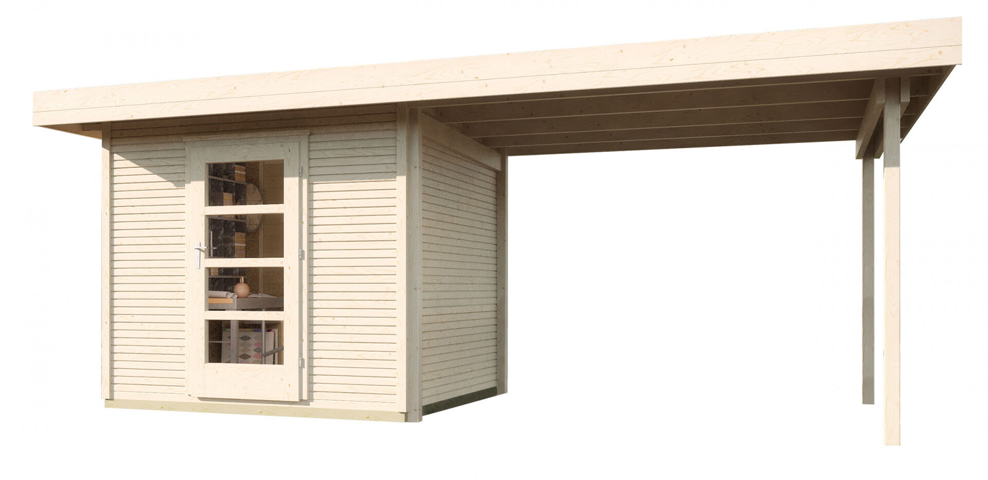 weka Design-Gartenhaus wekaLine 172 B 5,4x2,8m