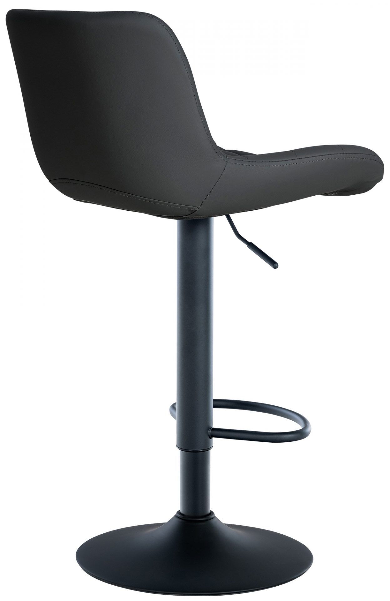 Barhocker Tover Kunstleder, schwarz