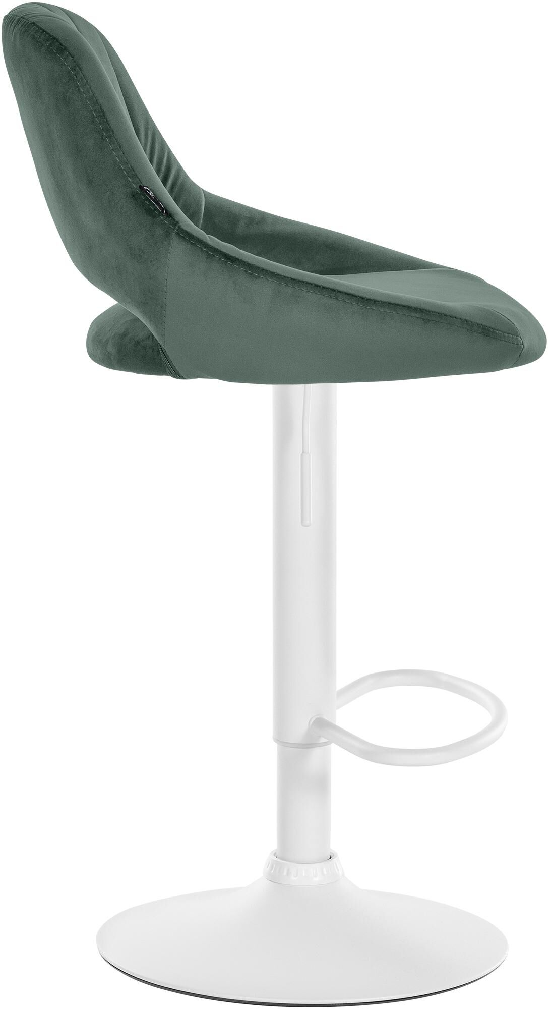 2er Set Barhocker Milet Samt W, grün