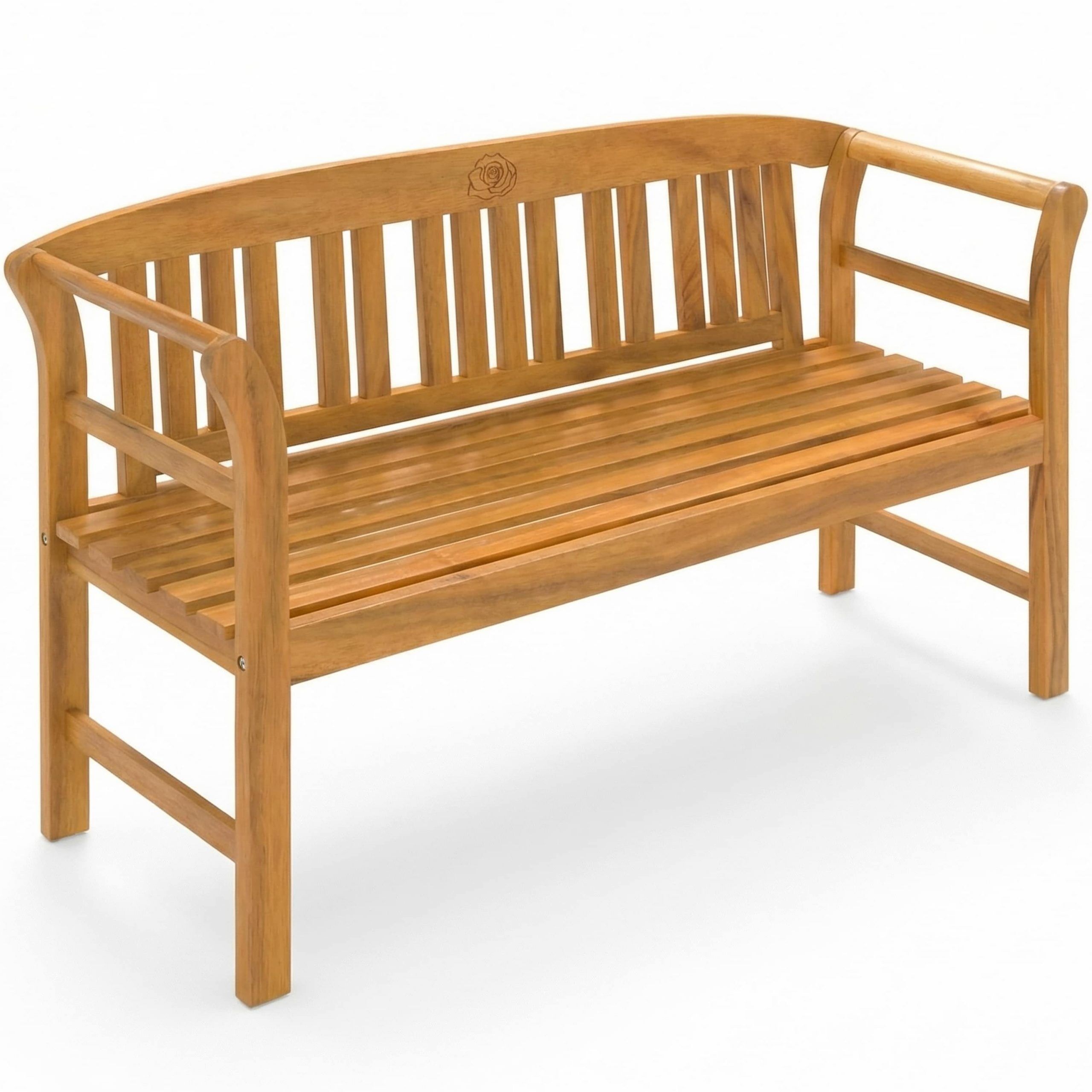 Gartenbank Rose Eukalyptusholz FSC®-zertifiziert 157x45x82cm