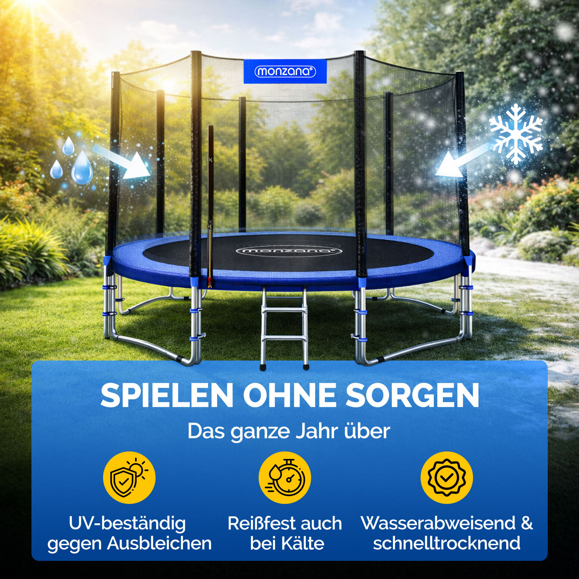 Sicherheitsnetz für Trampolin Ø305cm
