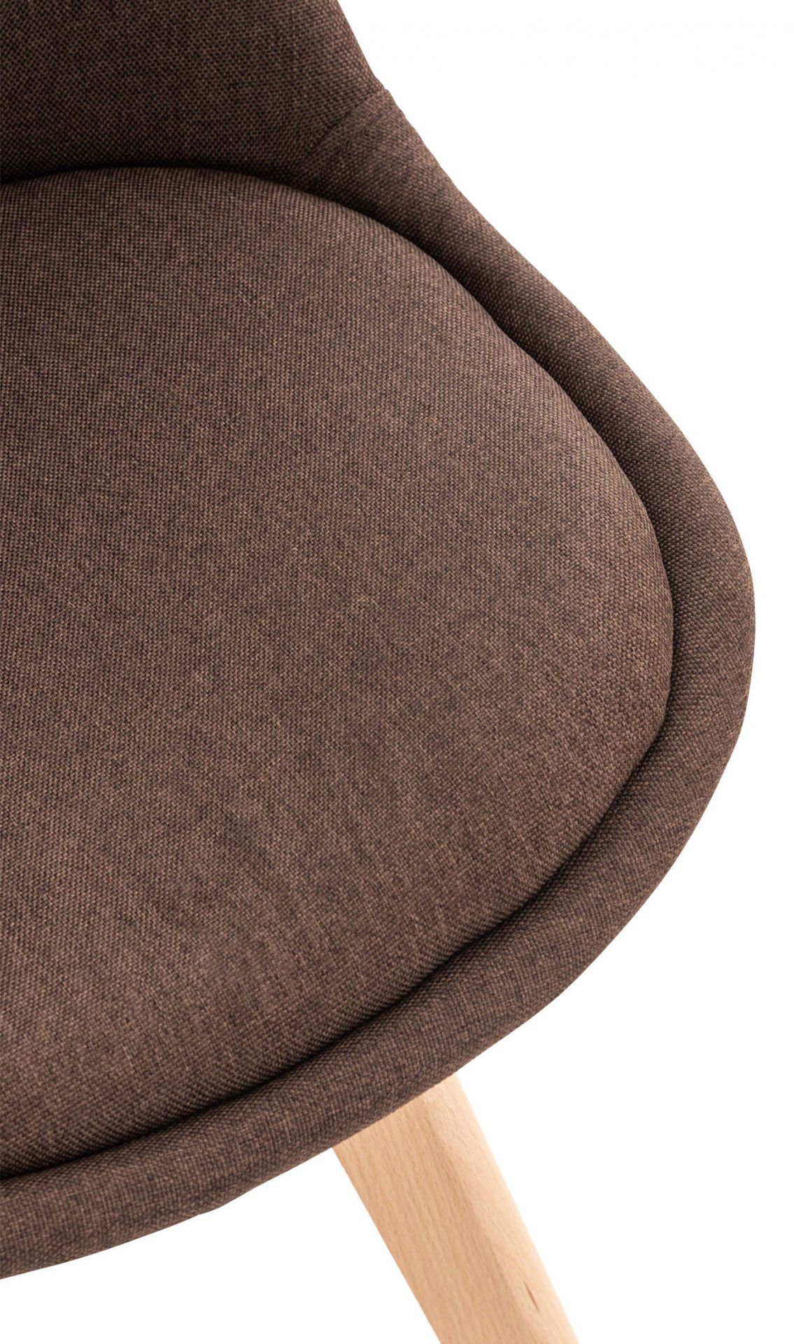 Stuhl Linares Stoff, braun