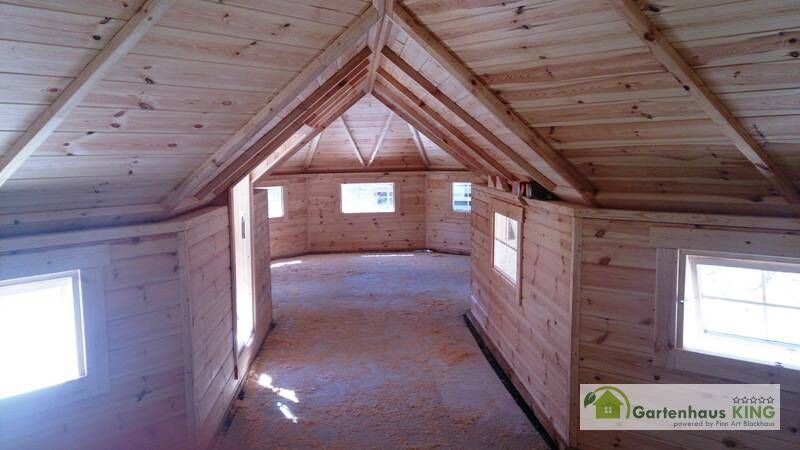 Doppel Grillkota Elegance 2x 16,5 m² Innenansicht