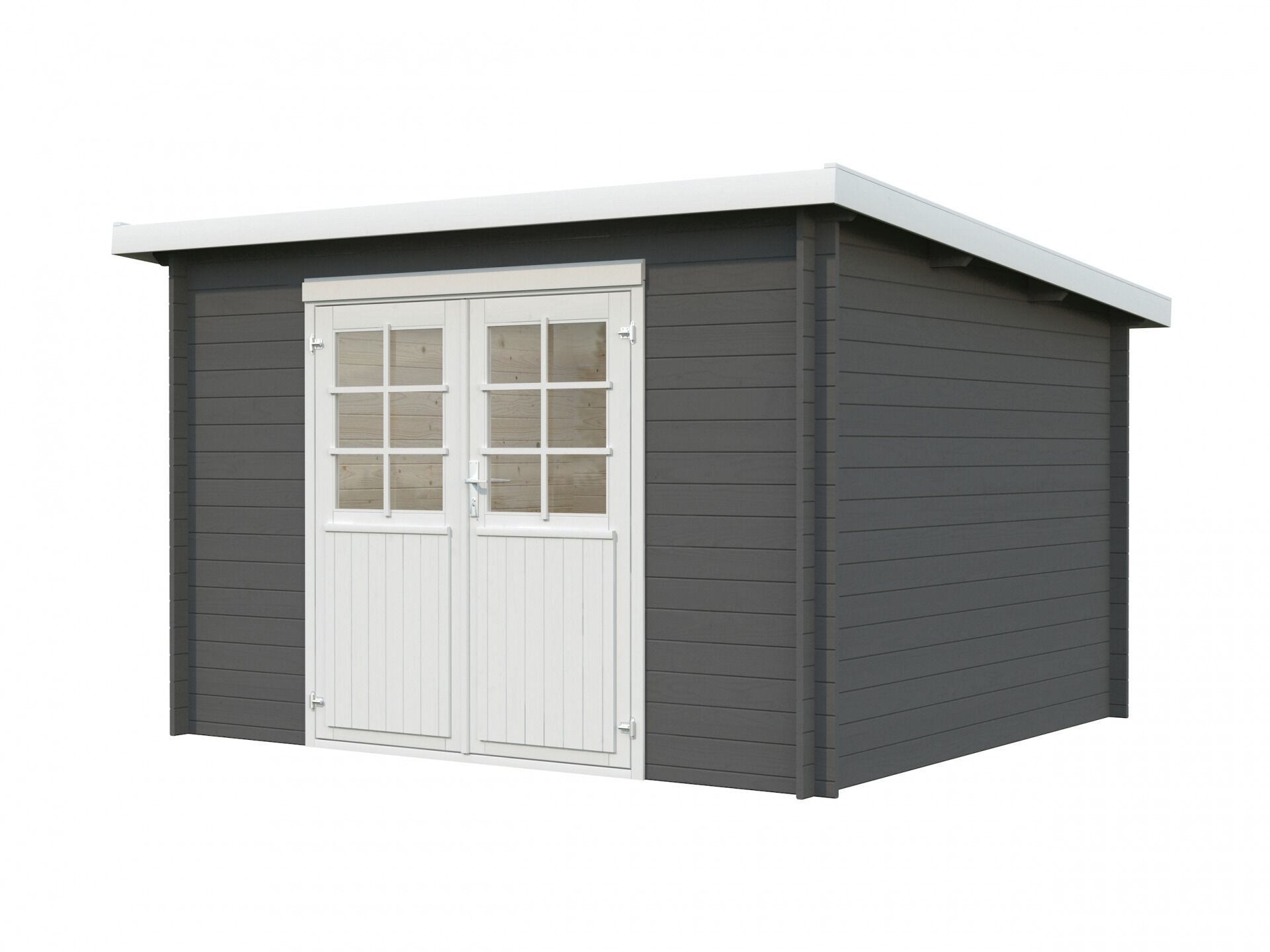 Pultdach Gartenhaus Aktion 63