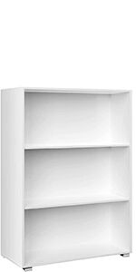 Bücherregal Skylar Weiß 106x30x30cm