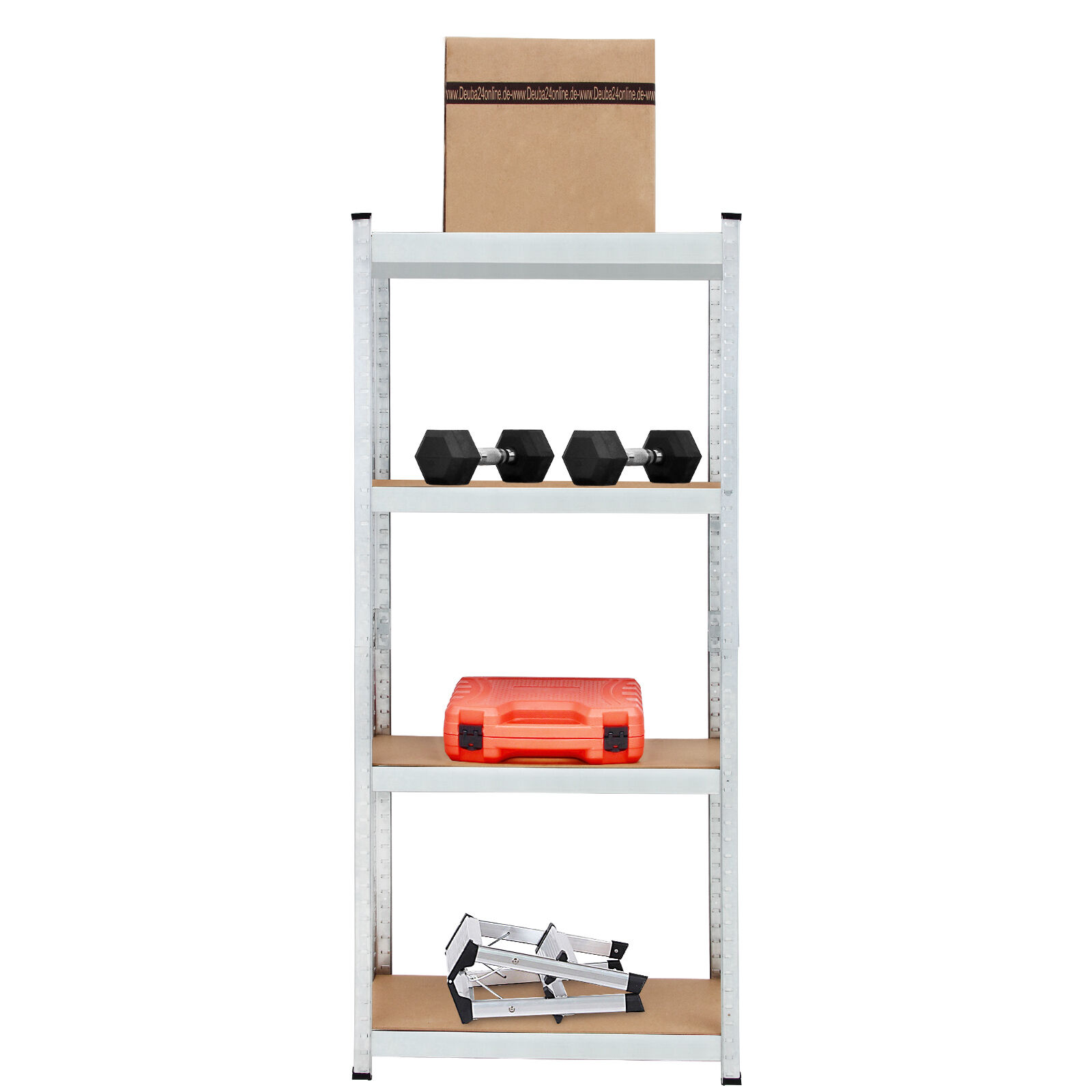 Schwerlastregal 2er-Set 160x90x40cm verzinkt 700kg