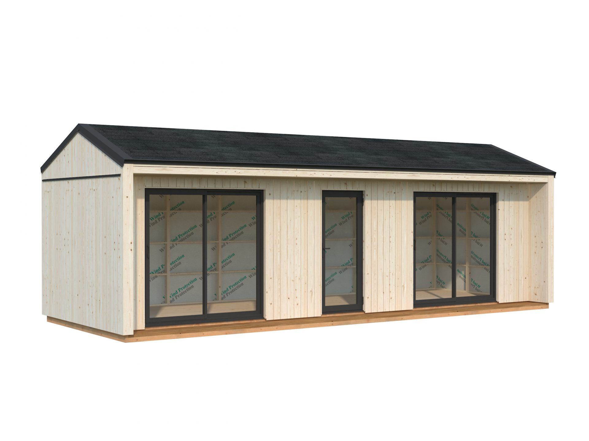Palmako Tinyhaus Gartenhaus Rebekka 22,4 m²