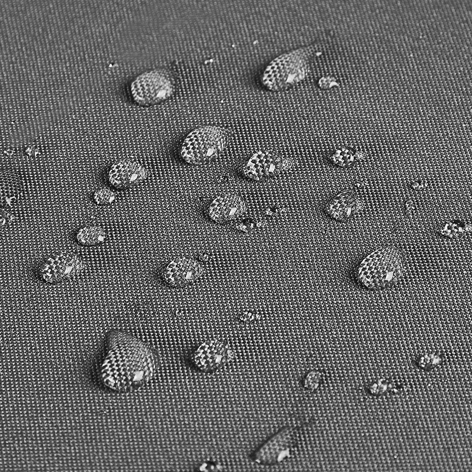 Sonnenschirm Fiji Anthrazit Ø200cm UV-Schutz 80+ mit Kurbel
