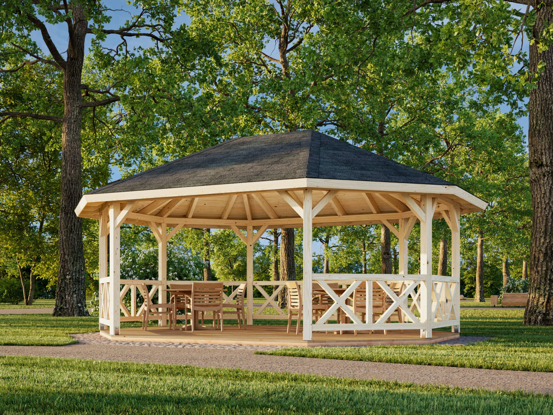 Palmako Pavillon Betty 25,0 m²
