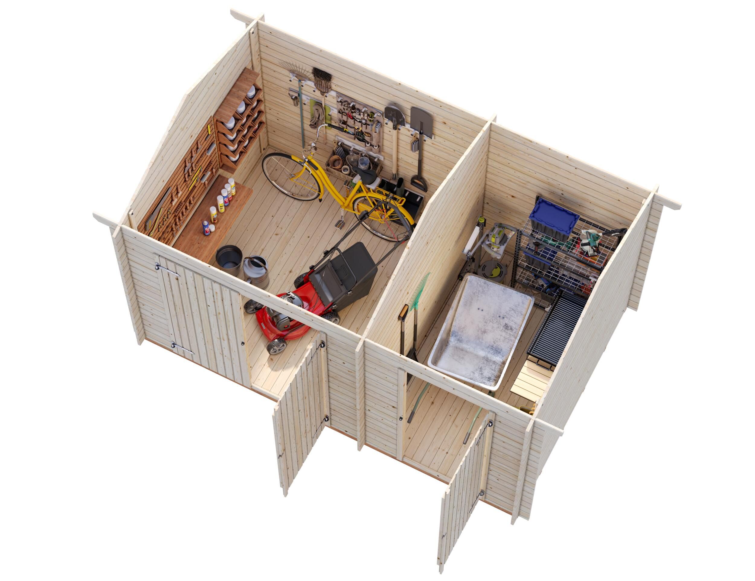 Palmako Gerätehaus Jari 8,9 m²