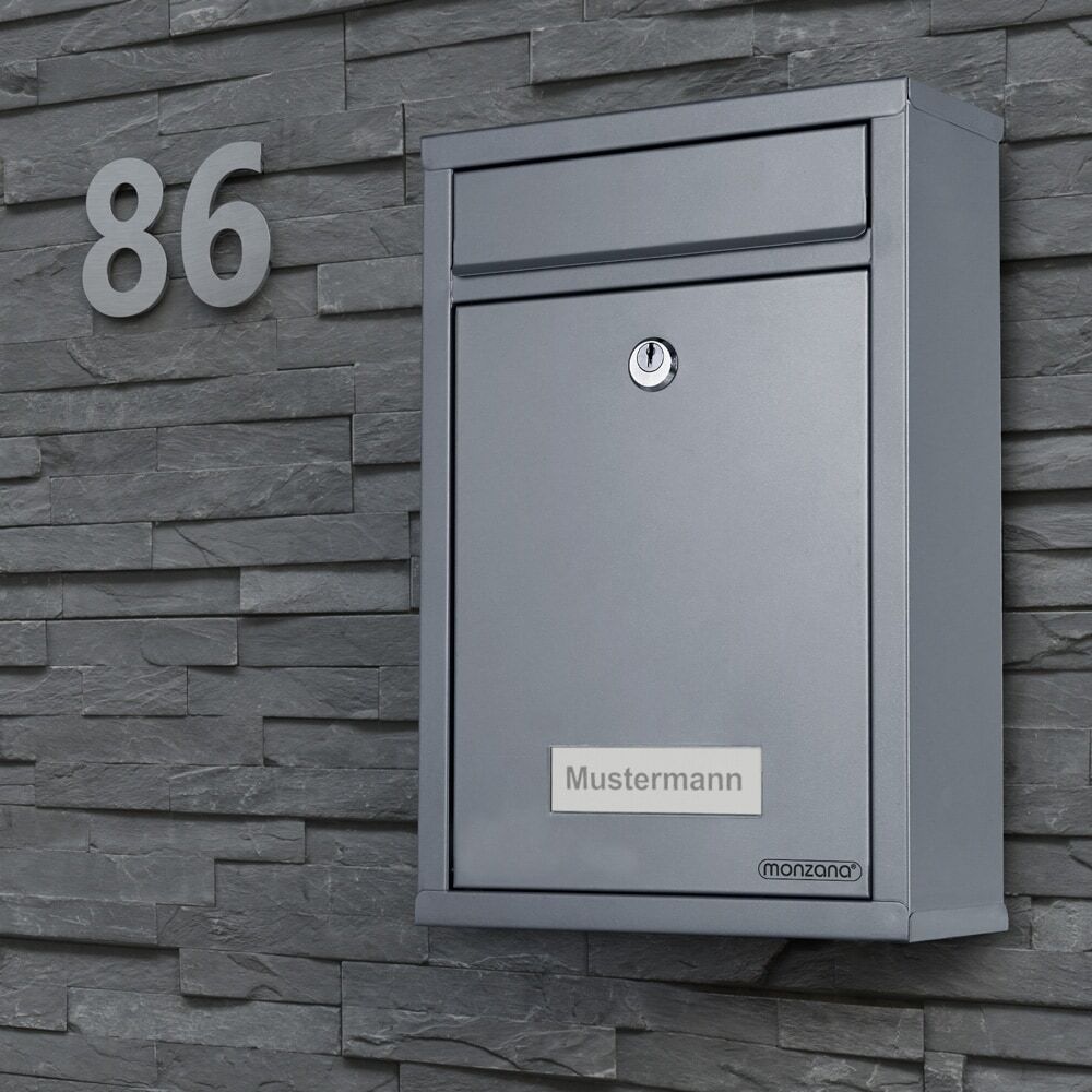 Briefkasten Silber 32x22x9cm