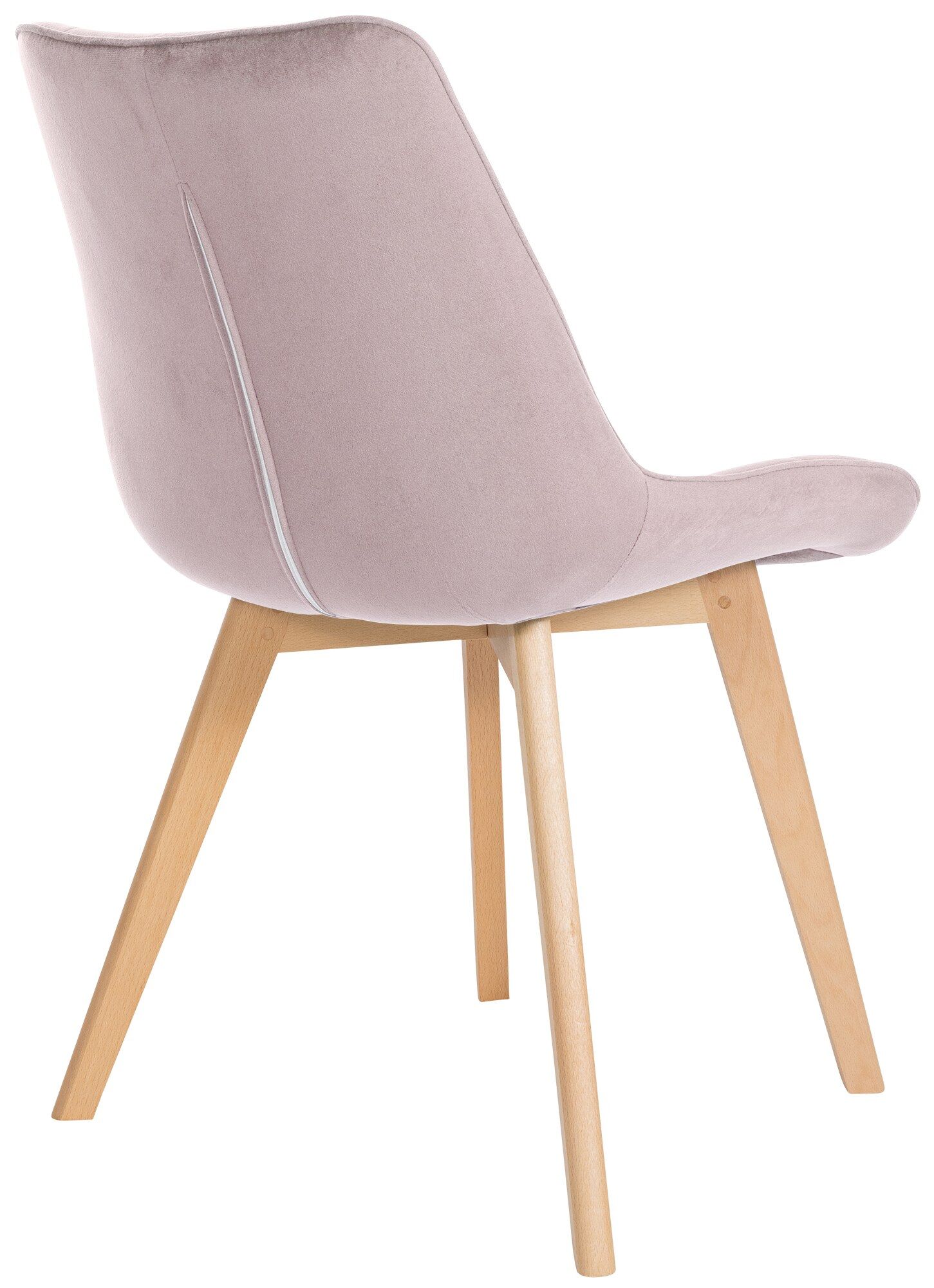 2er Set Stühle Brook Samt, pink