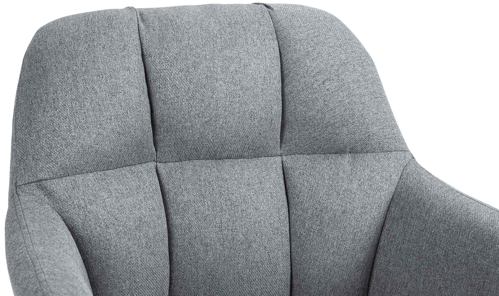 Barhocker Natoma Stoff weiß, grau