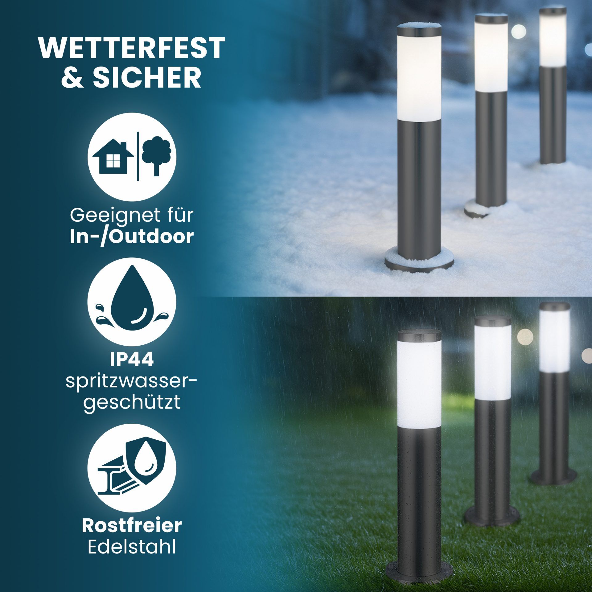 Wegeleuchte Dahlia Anthrazit