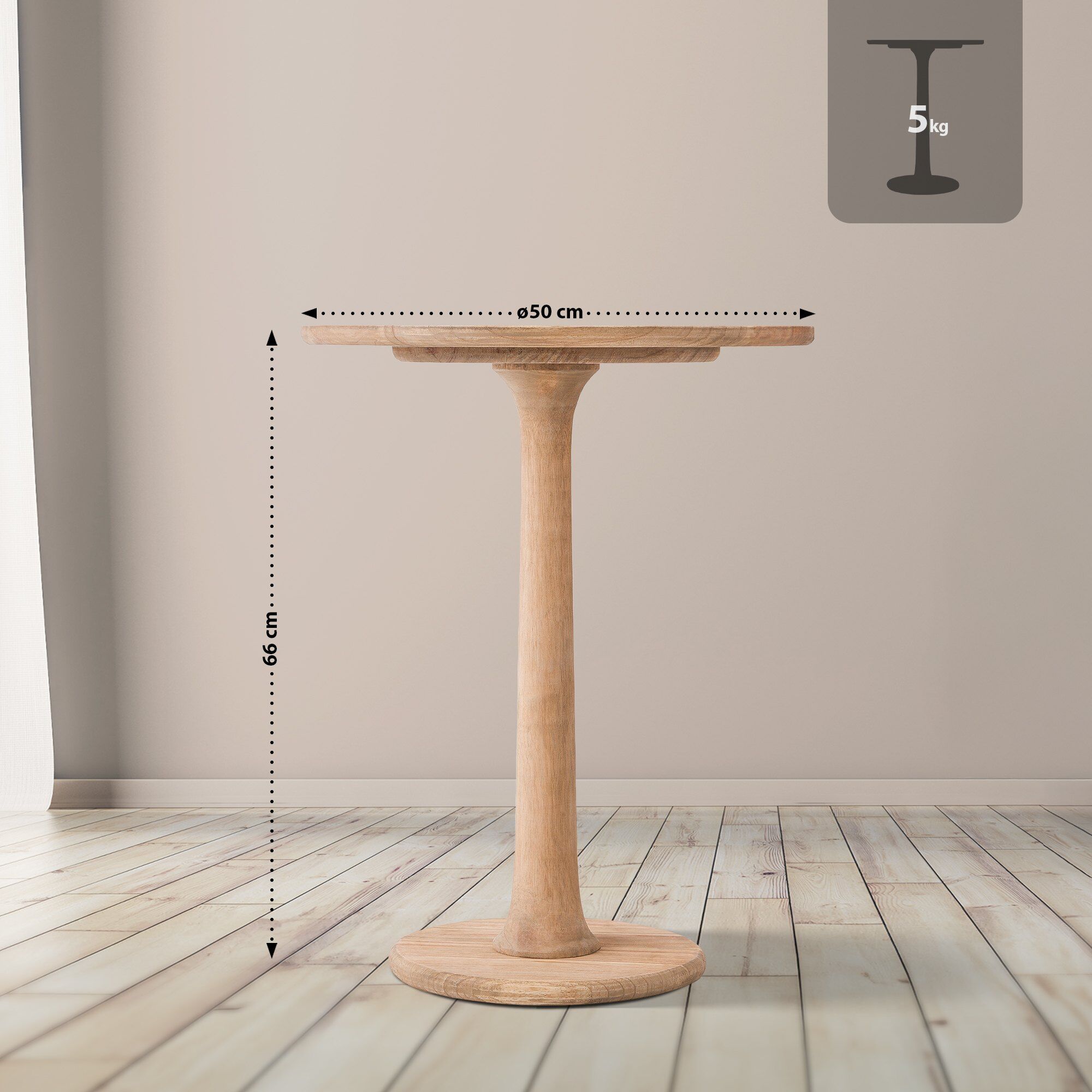 Beistelltisch Farragut, natura