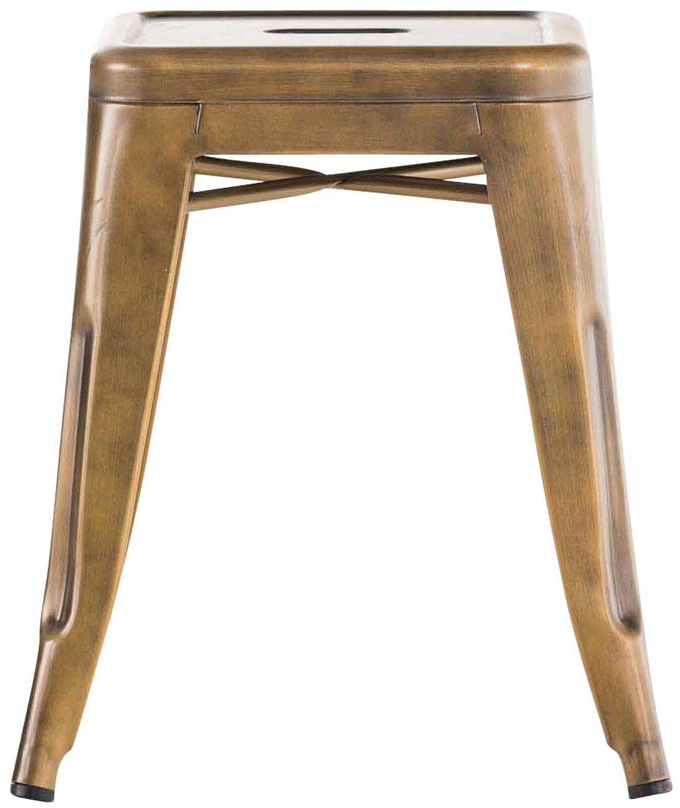 4er Set Hocker Armin, gold