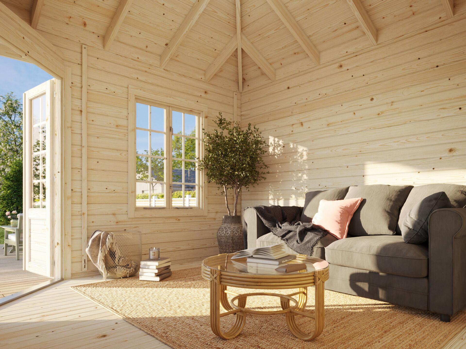 Palmako 5 Eck Gartenhaus Melanie 9,9 m²