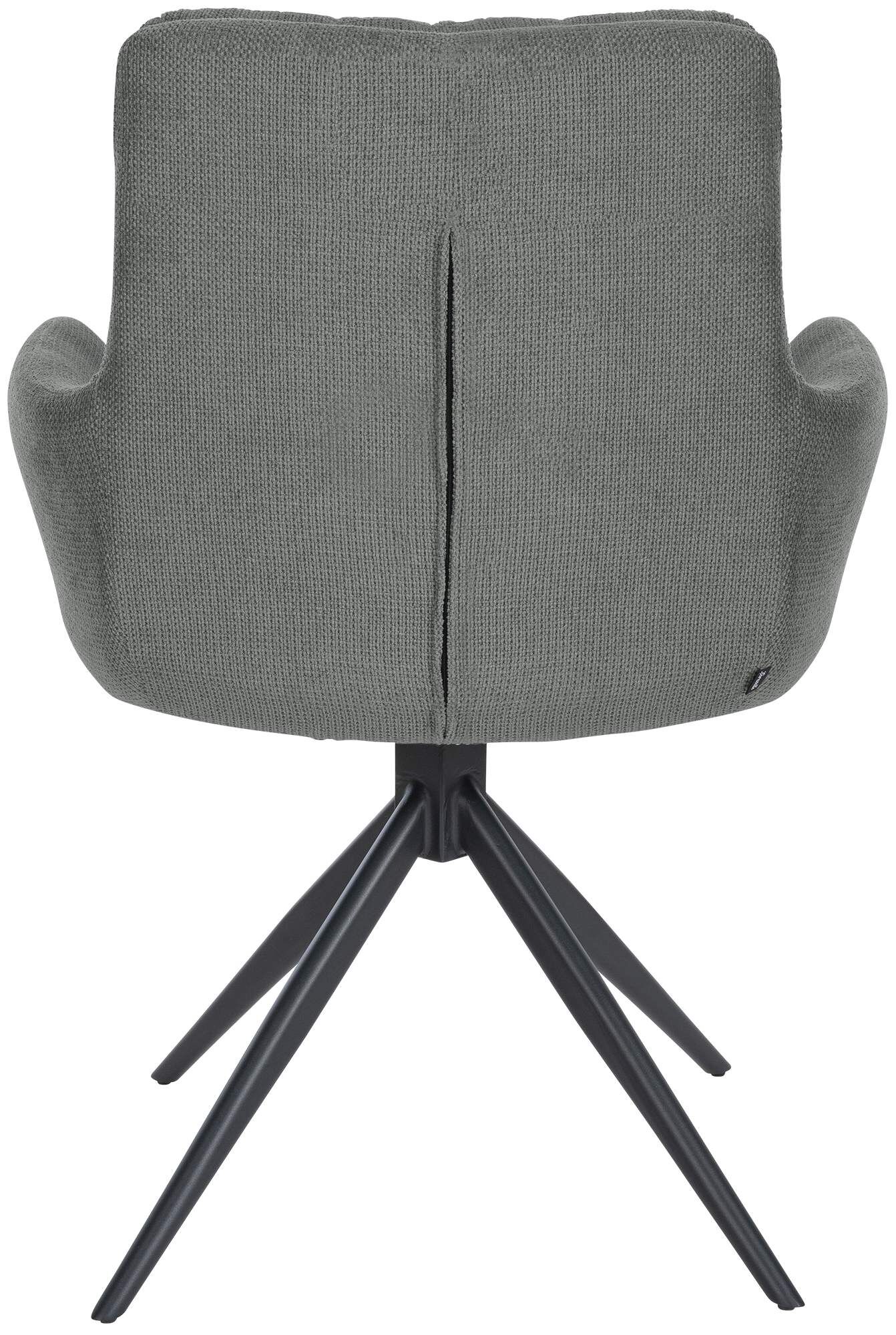 Esszimmerstuhl Vilas Stoff, grau