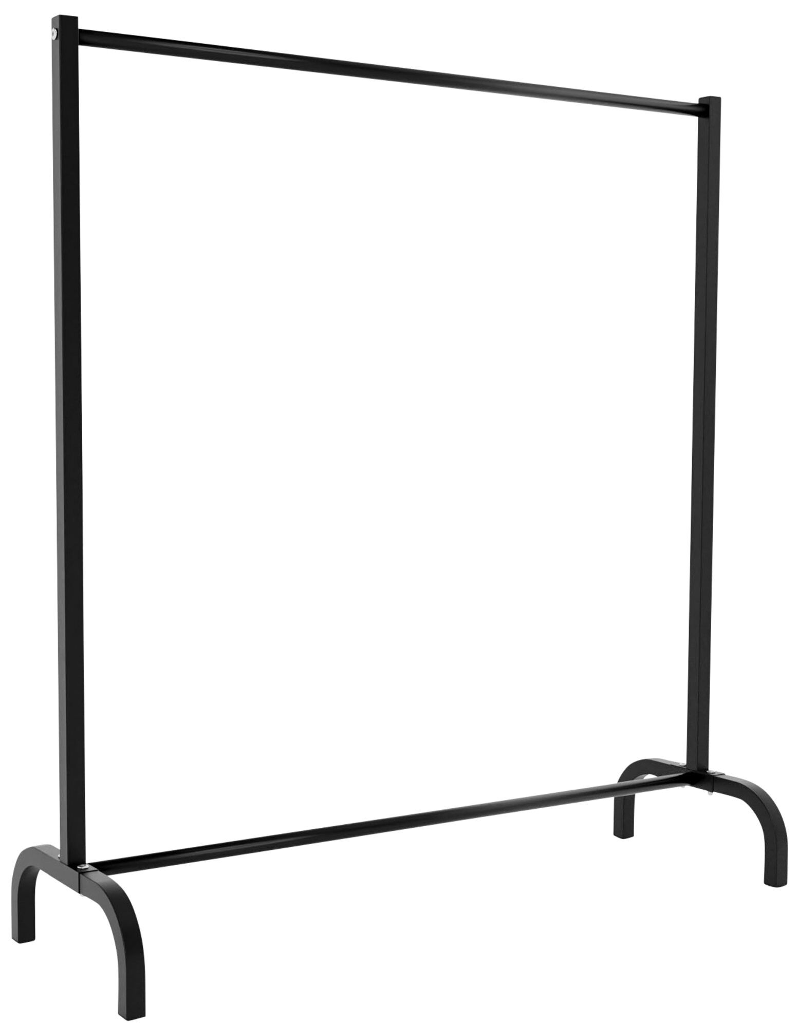 Kleiderständer Lara 120x38x120, schwarz