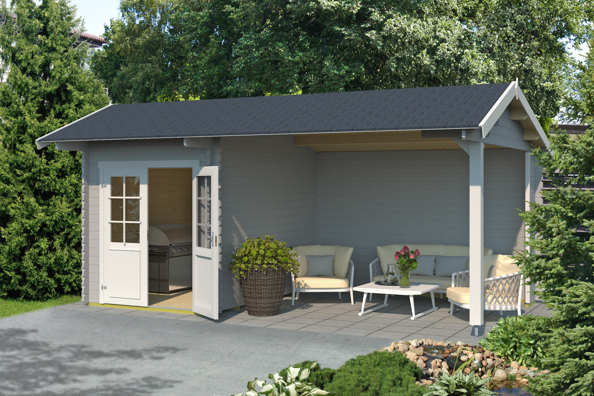 Lasita Maja Gartenhaus Kenzo