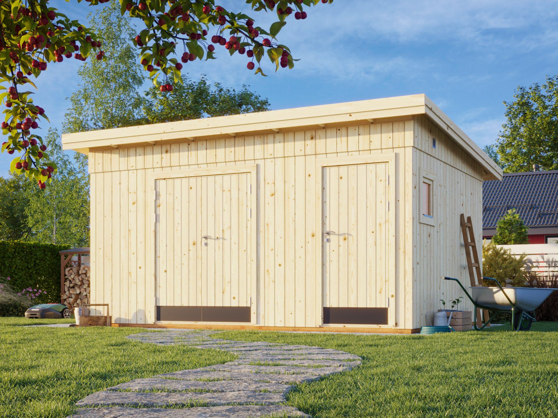 Palmako Gerätehaus Kalle 13,5 m²