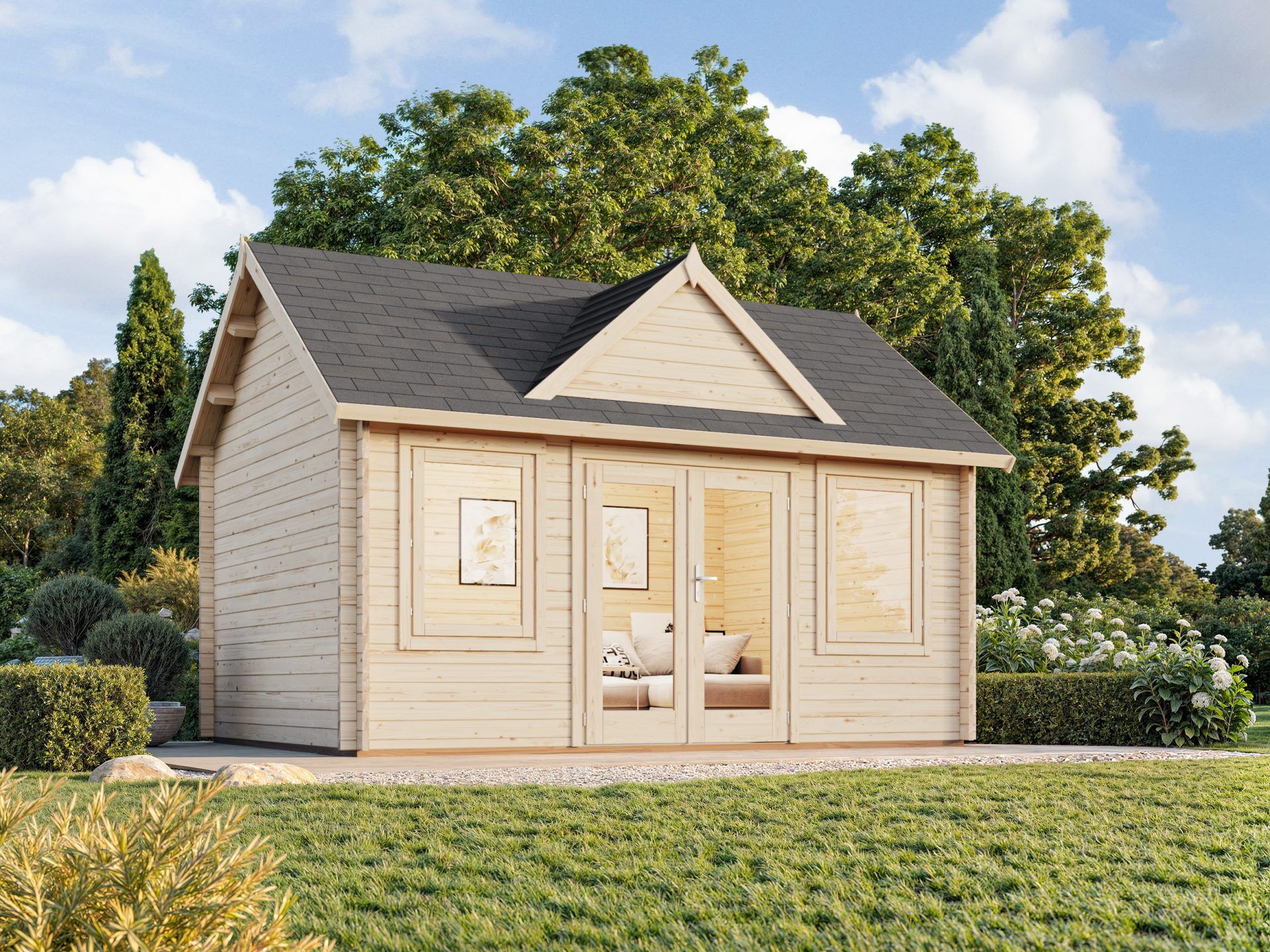 Palmako Gartenhaus Claudia 14,2 m²