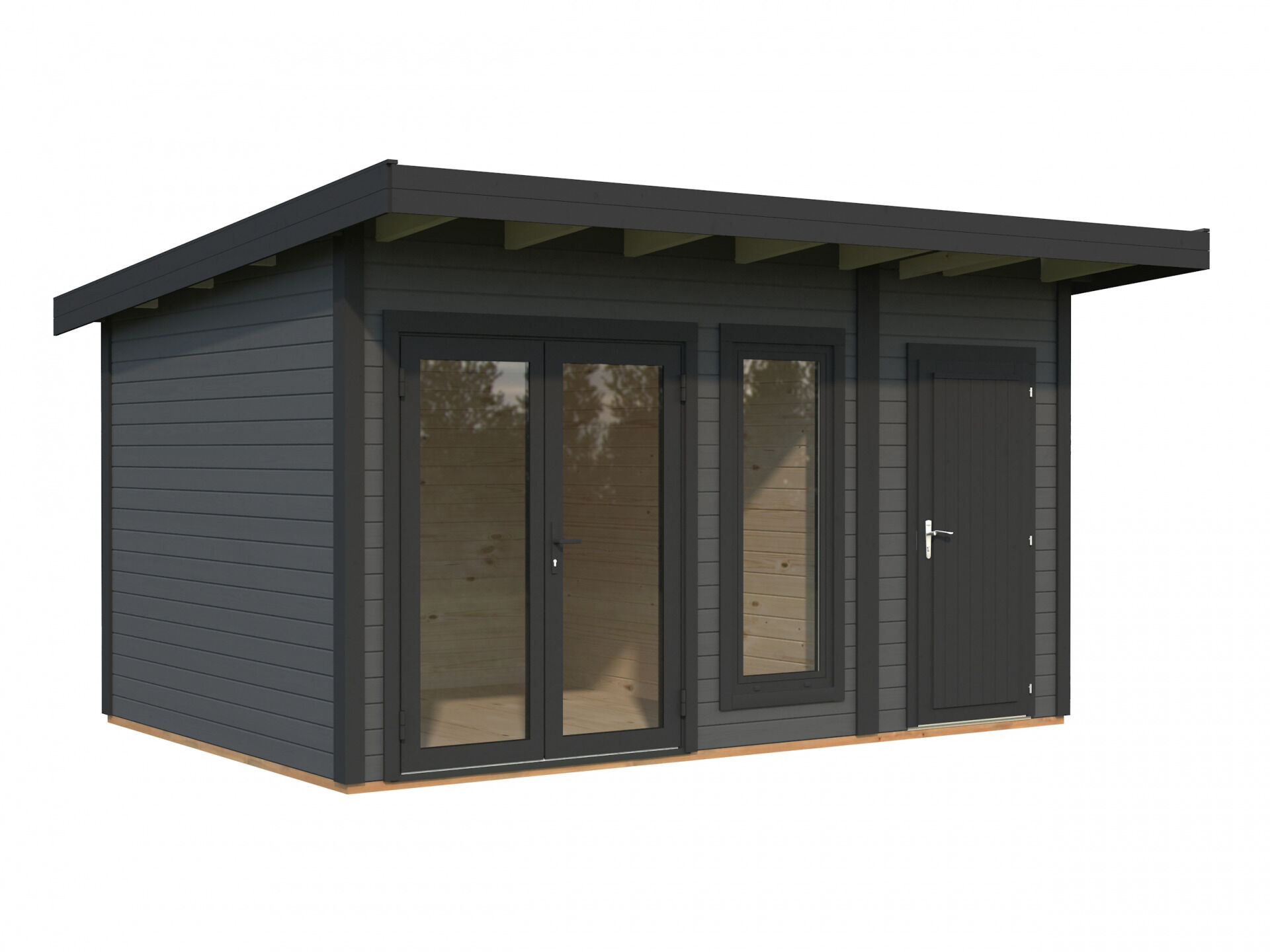 Palmako Pultdach Gartenhaus Aurelia 12,4 m²