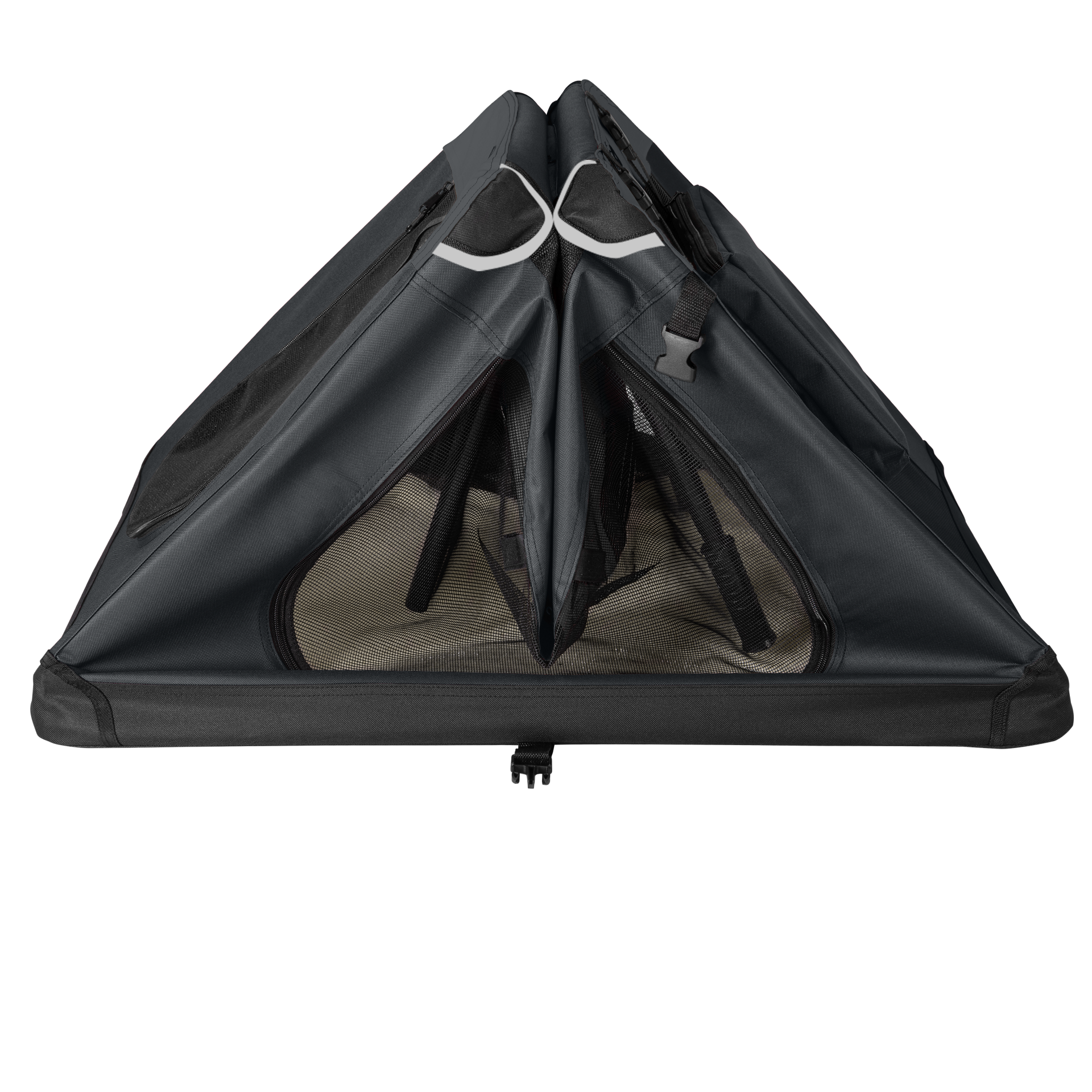 Hundebox faltbar S 50x34x36cm Anthrazit