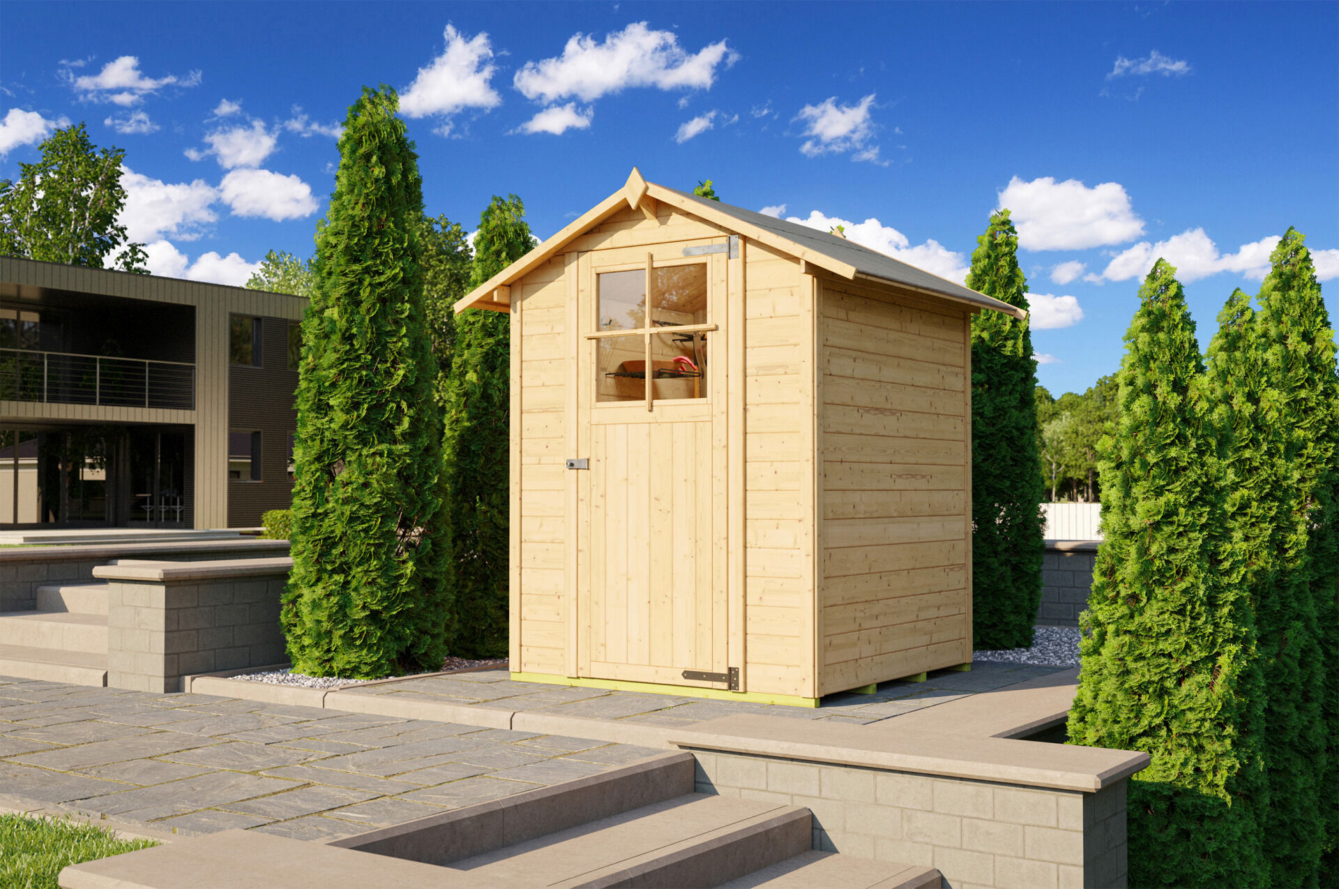 weka Gartenhaus 317 - 1,9x1,7m