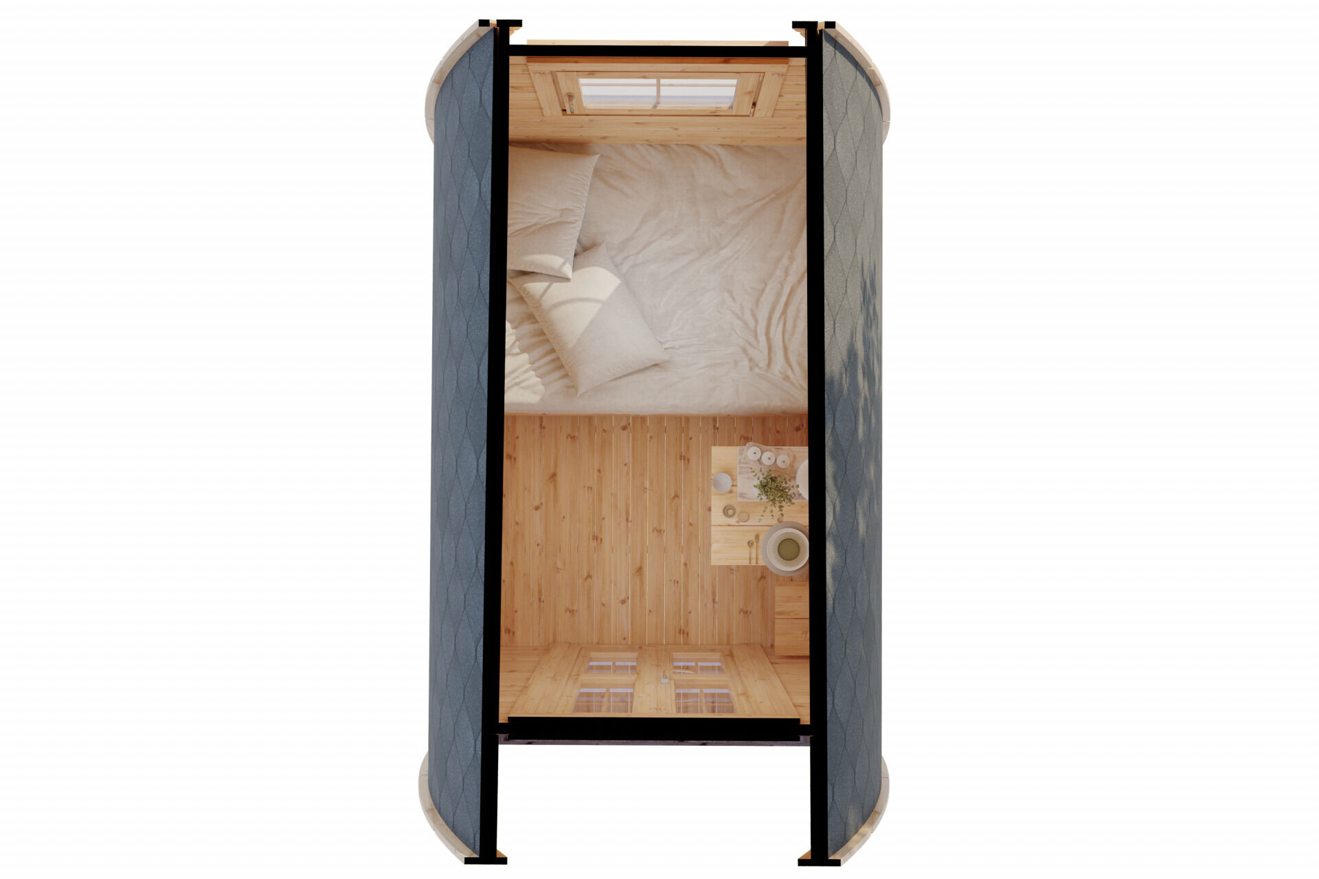 Camping Pod Turku 240x350, Bausatz