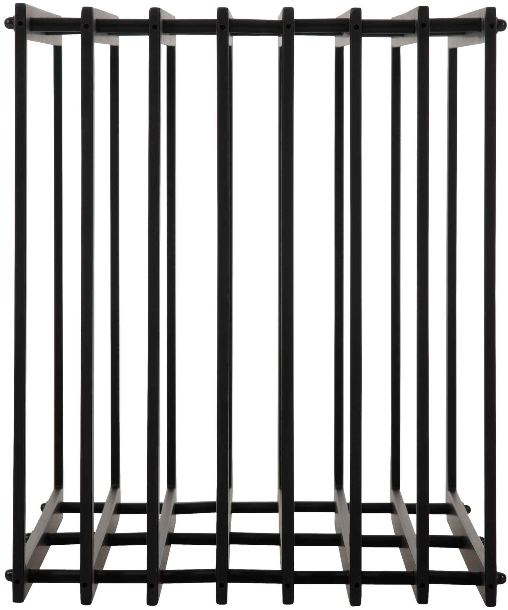 Kaminholzständer Irving 40x50x100, schwarz-matt