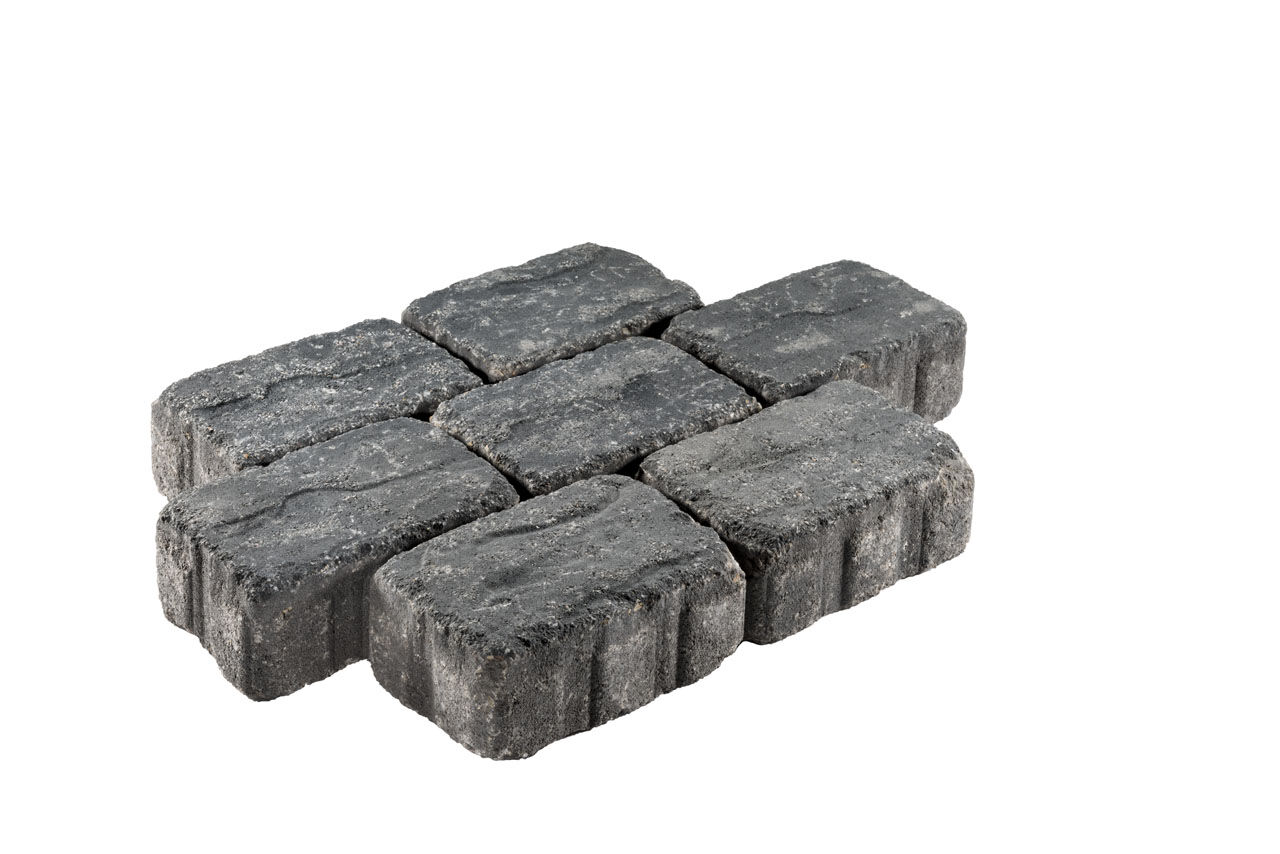 Pflasterstein Rechteckpflaster Capriccio VITA anthrazit-antik 21 cm x 14 cm x 8 cm