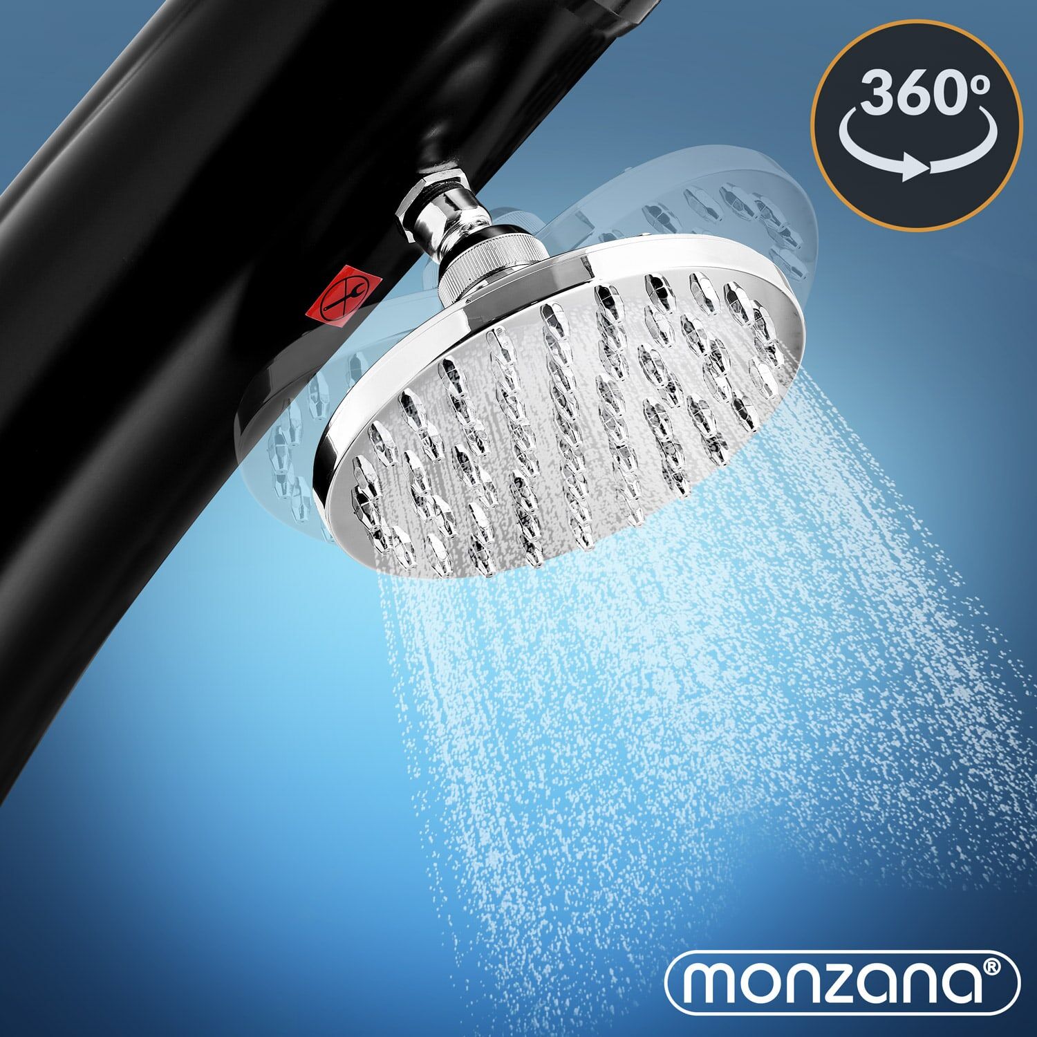 Solardusche Bow Schwarz 20L